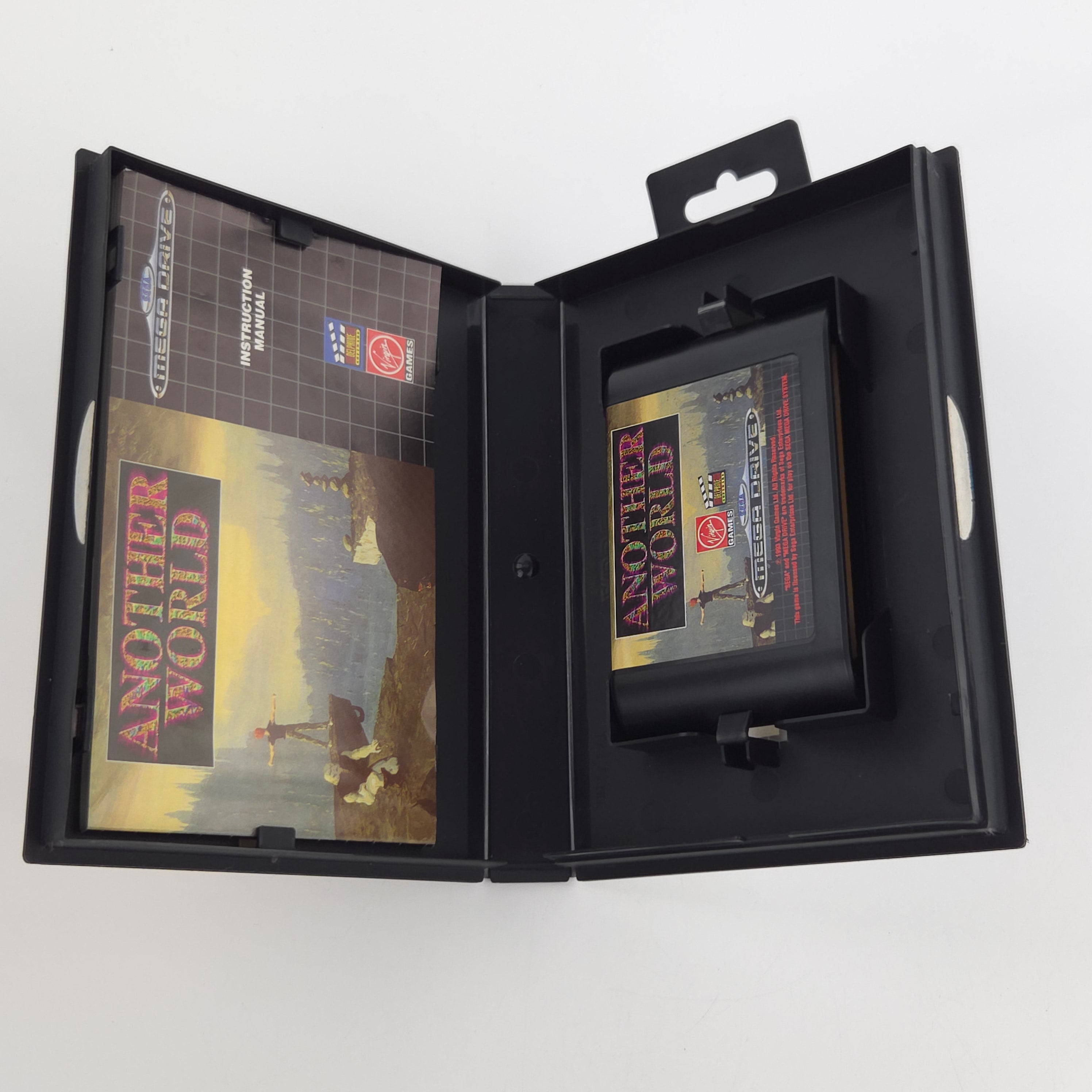 Sega Mega Drive Spiel Another World Modul Anleitung OVP