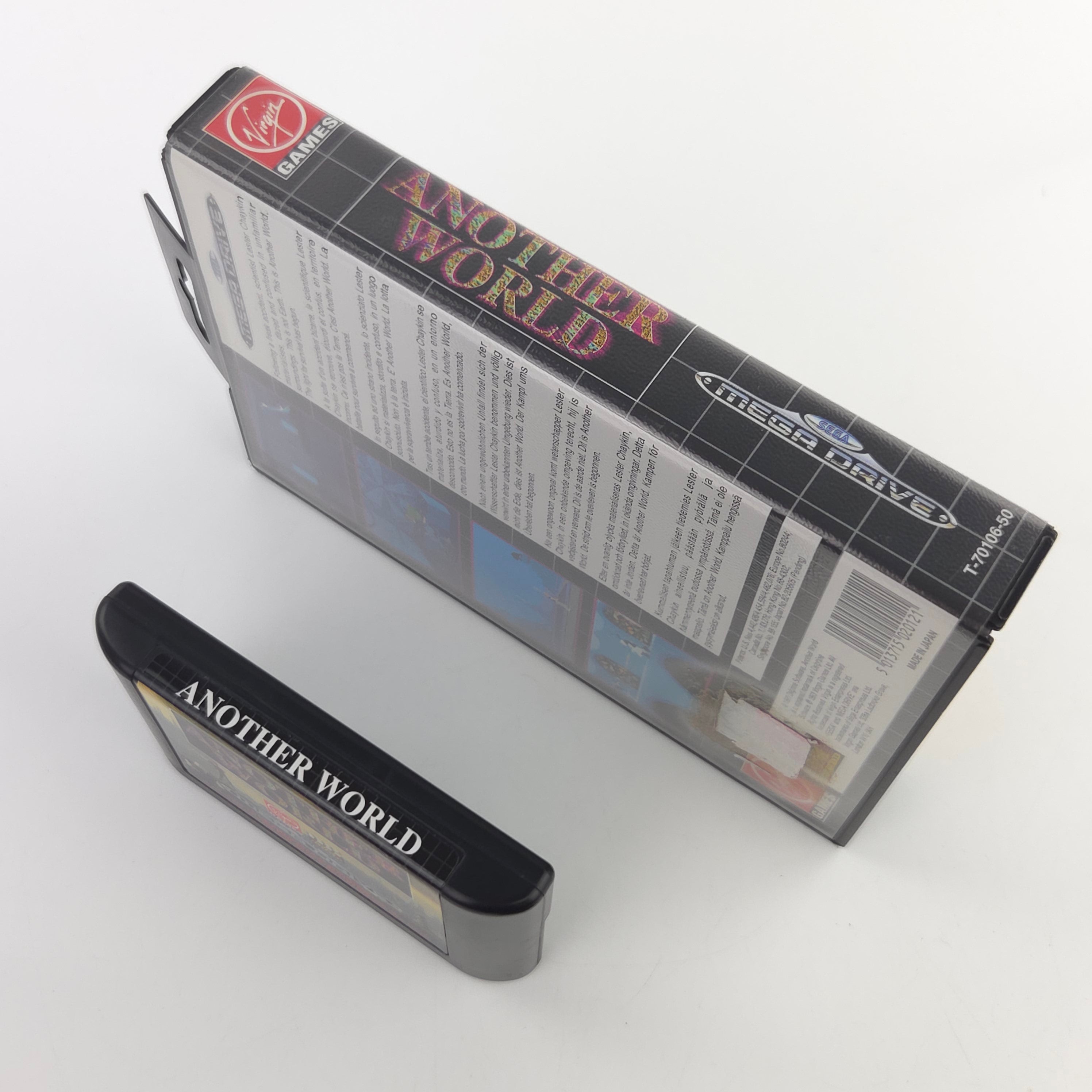 Sega Mega Drive Spiel Another World Modul Anleitung OVP