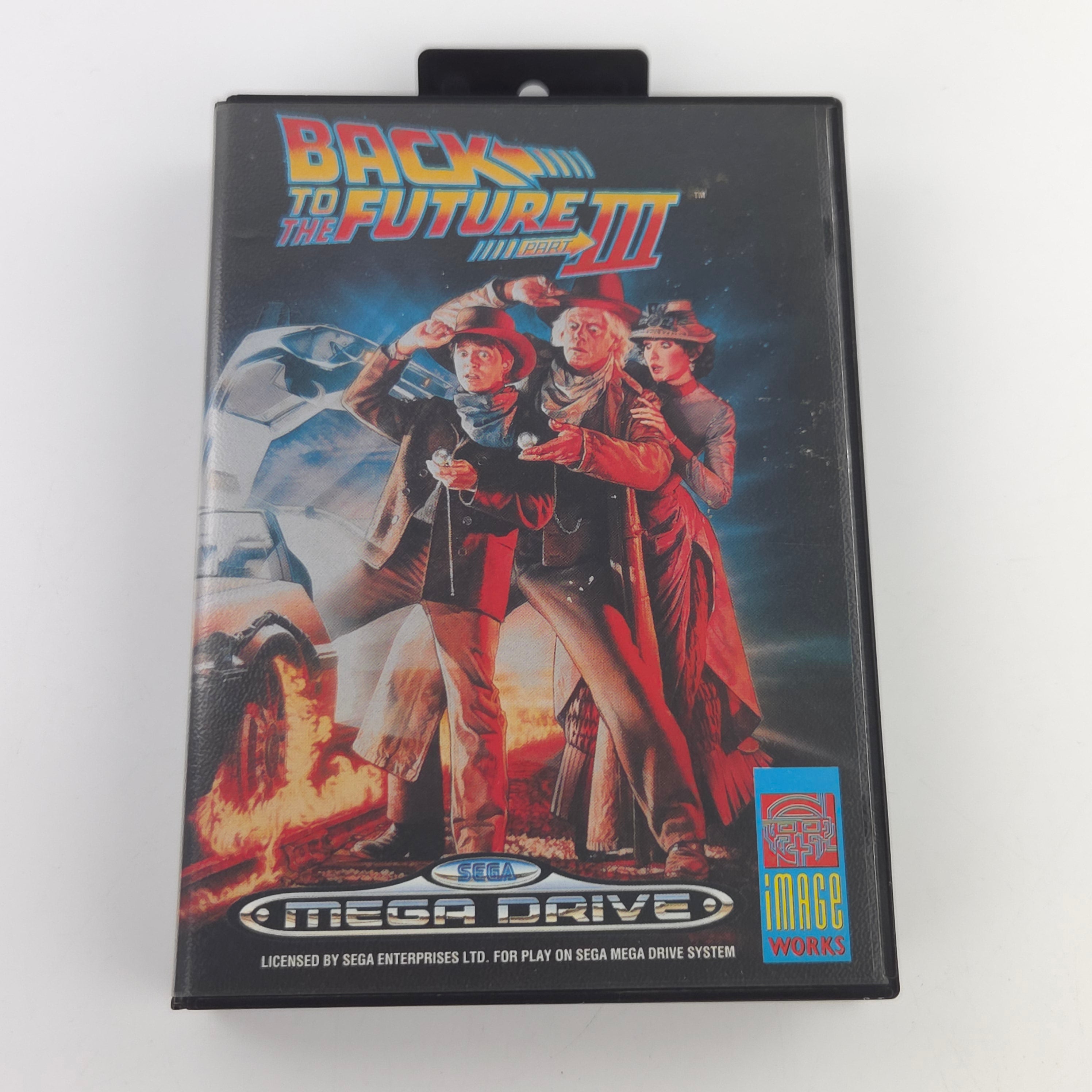 Sega Mega Drive Spiel Back to the Future III MD OVP PAL