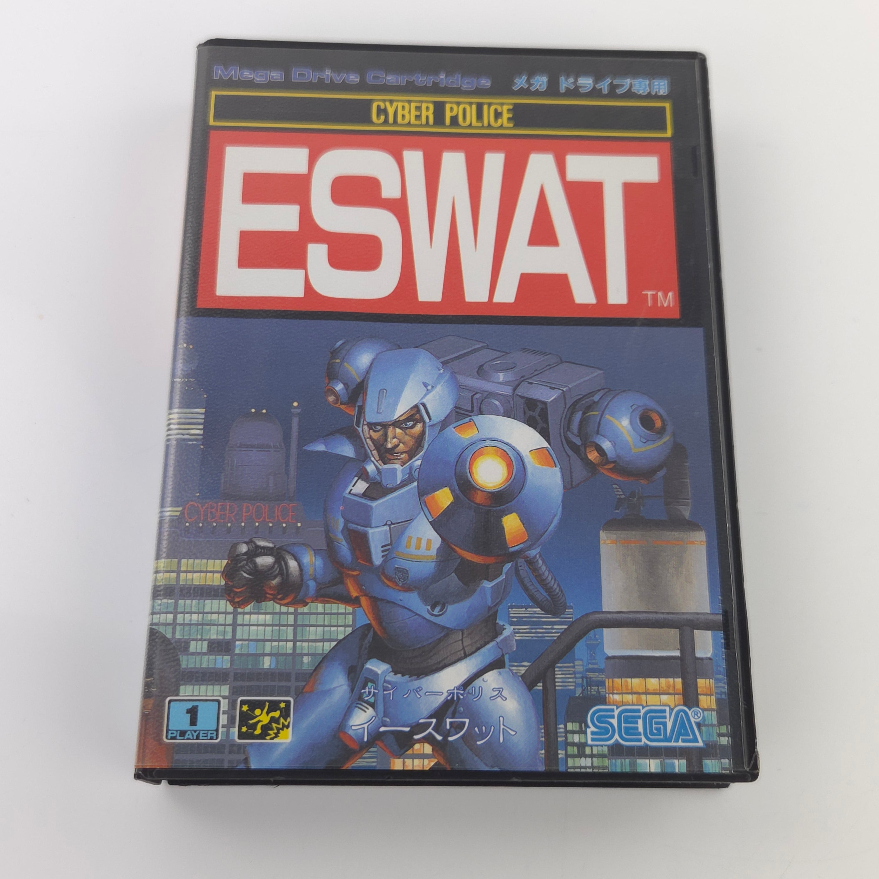 Sega Mega Drive Spiel Cyber Police ESWAT NTSC-J OVP MD