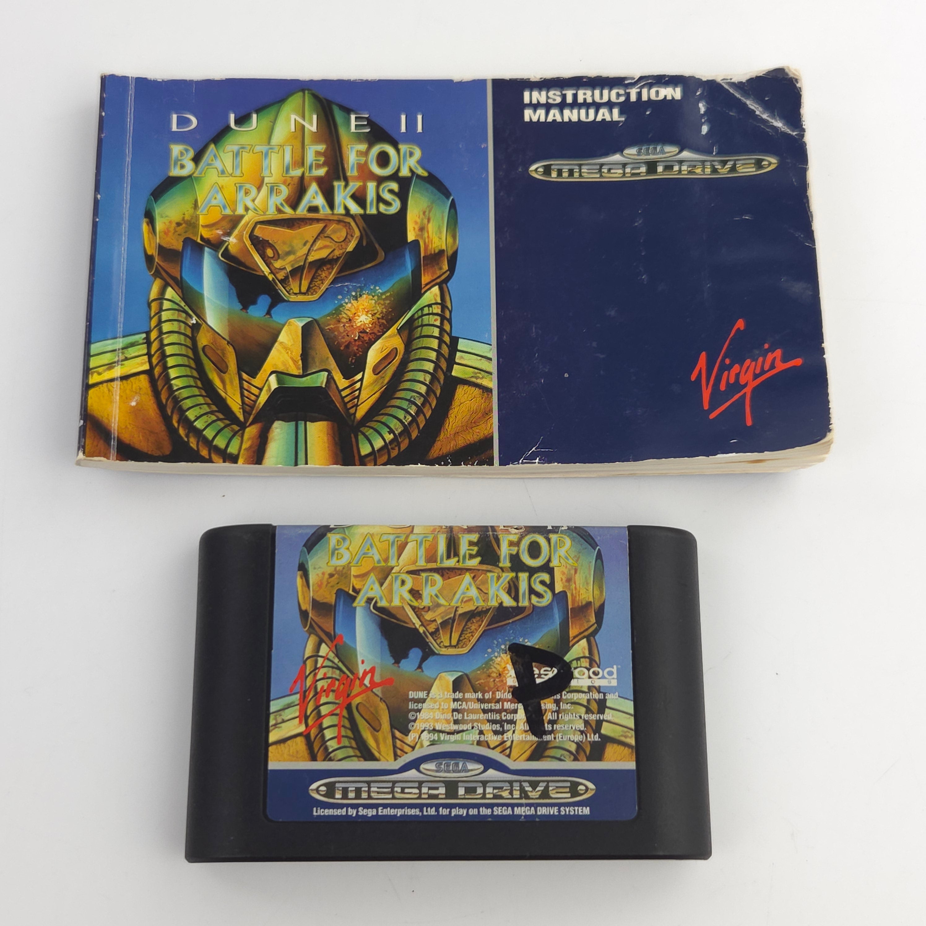 Sega Mega Drive Spiel Dune II Battle for Arrakis OVP PAL