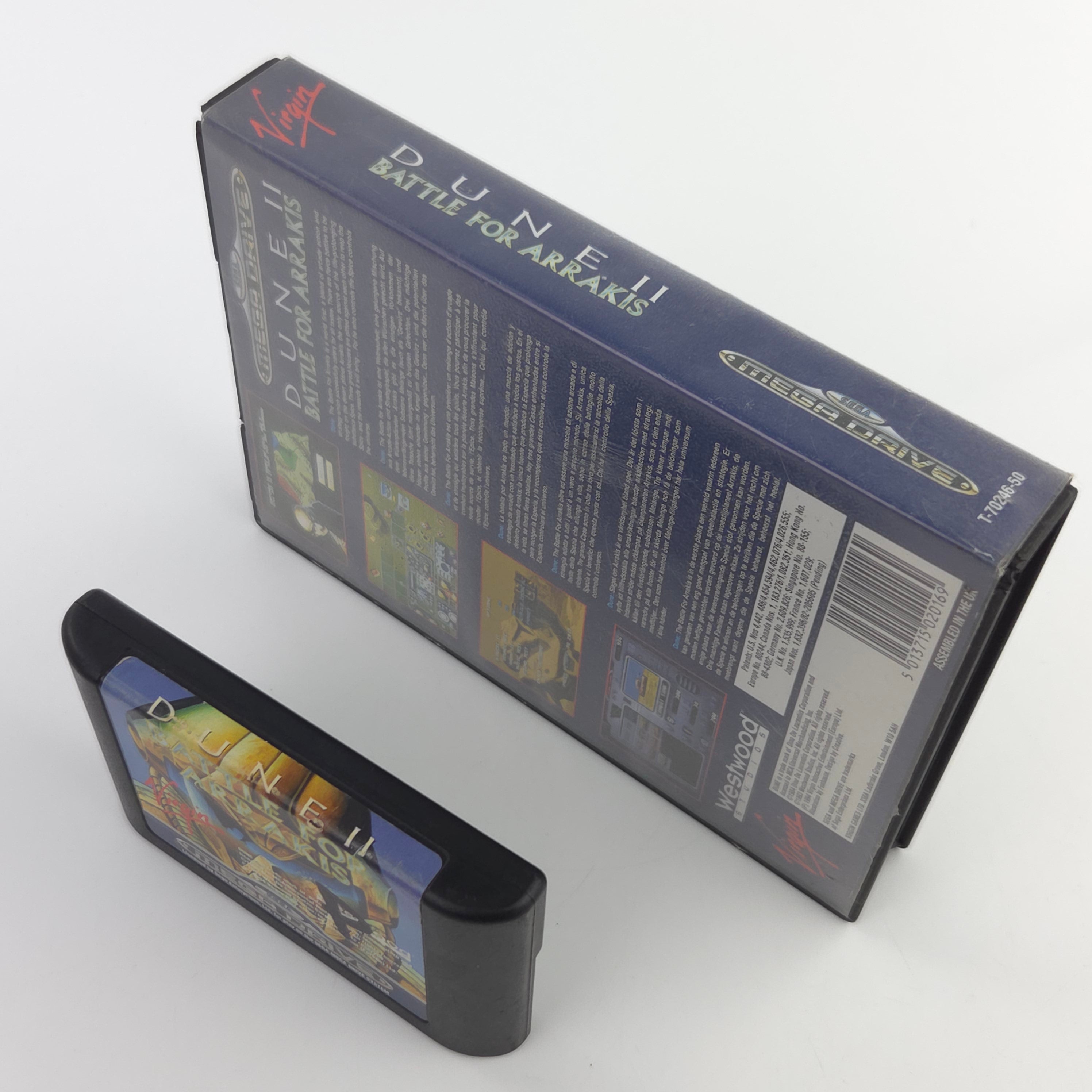 Sega Mega Drive Spiel Dune II Battle for Arrakis OVP PAL