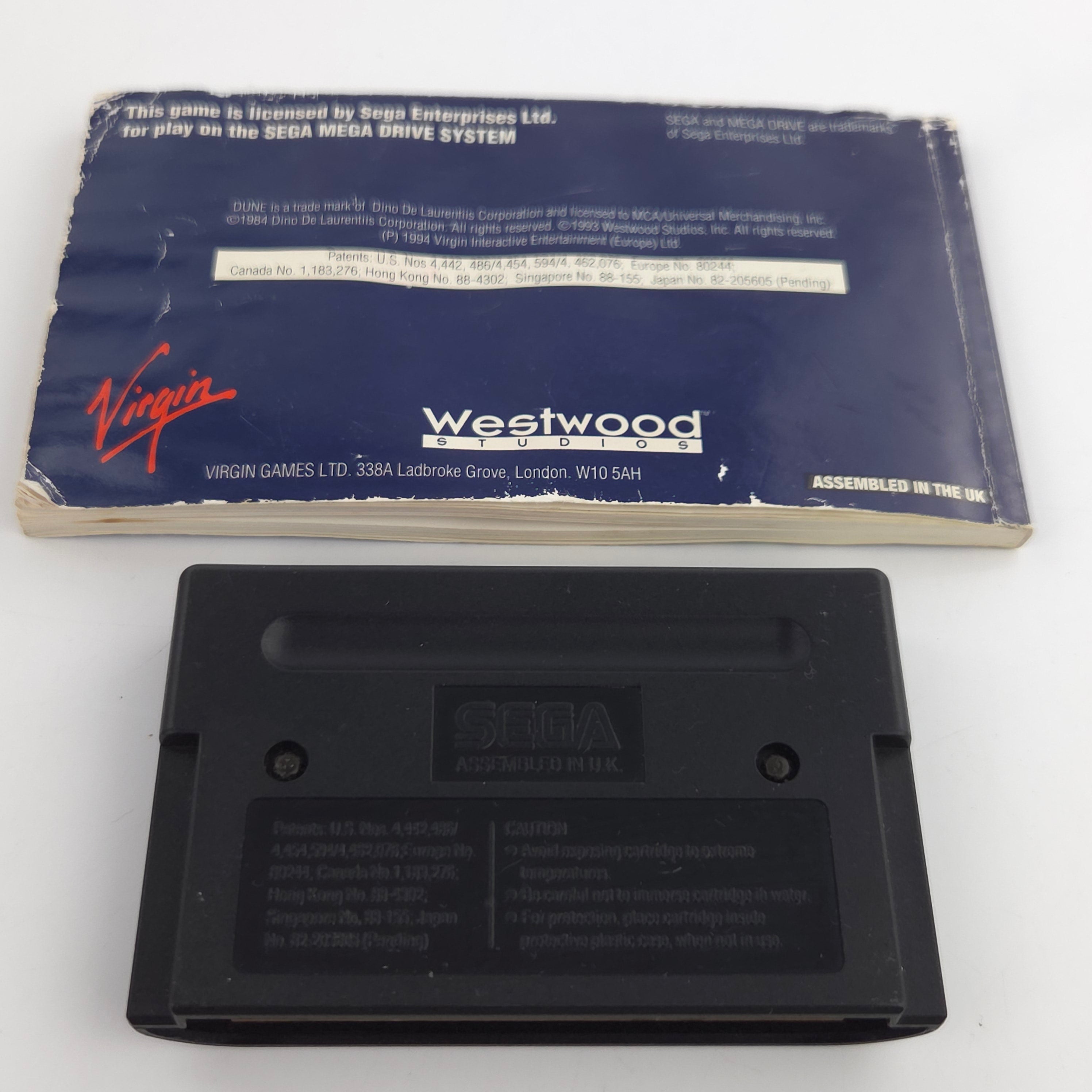 Sega Mega Drive Spiel Dune II Battle for Arrakis OVP PAL
