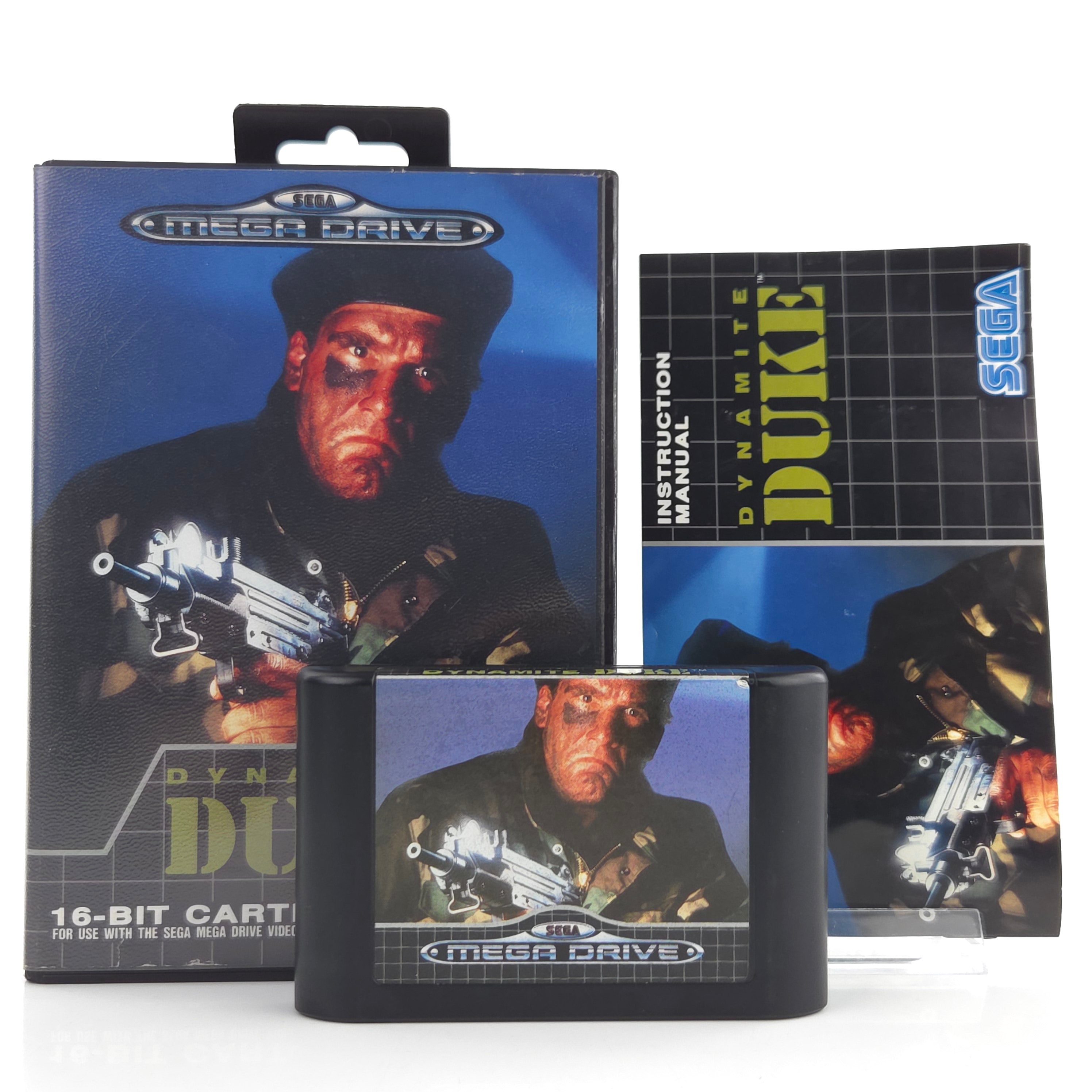 Sega Mega Drive Spiel Dynamite Duke MD Modul OVP PAL