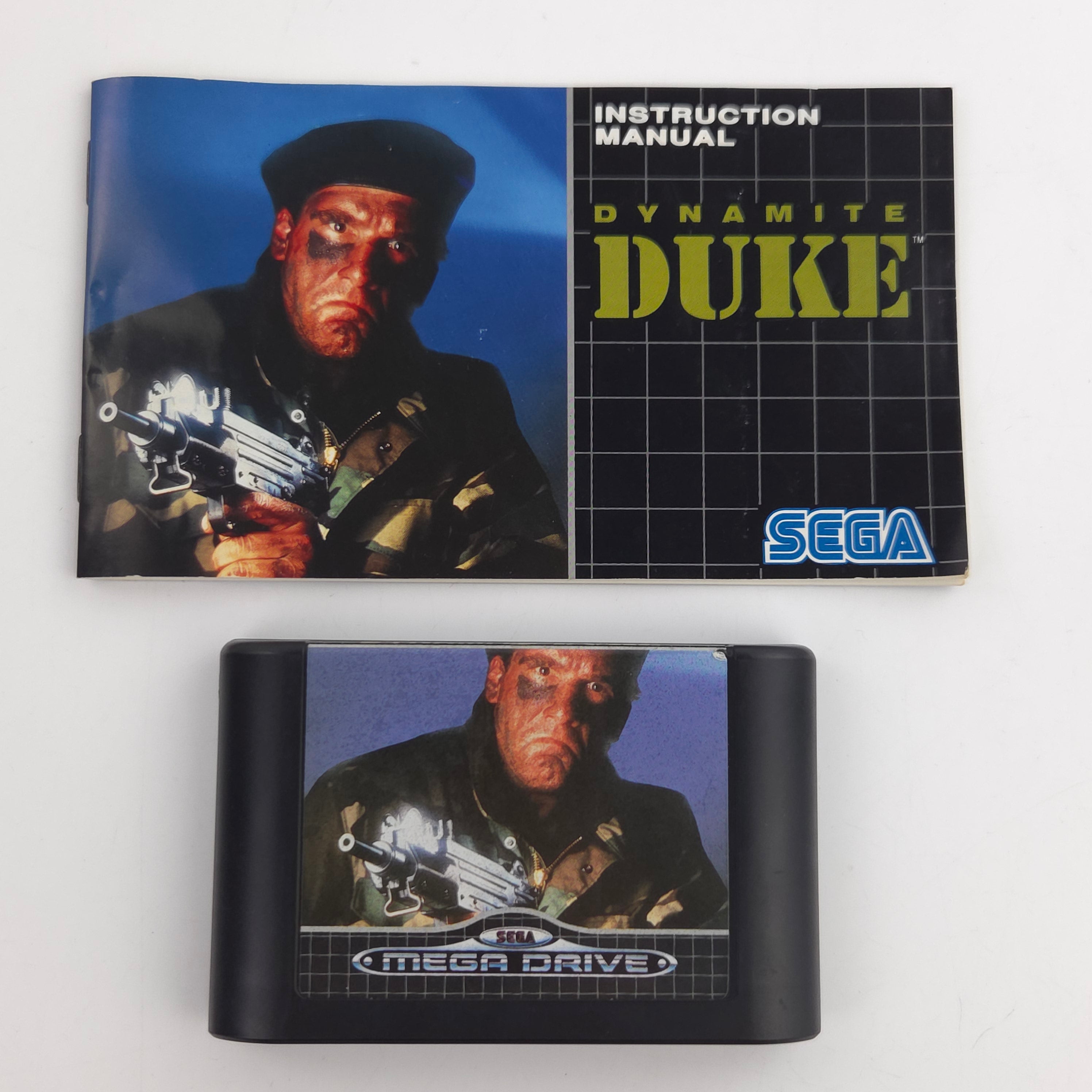 Sega Mega Drive Spiel Dynamite Duke MD Modul OVP PAL