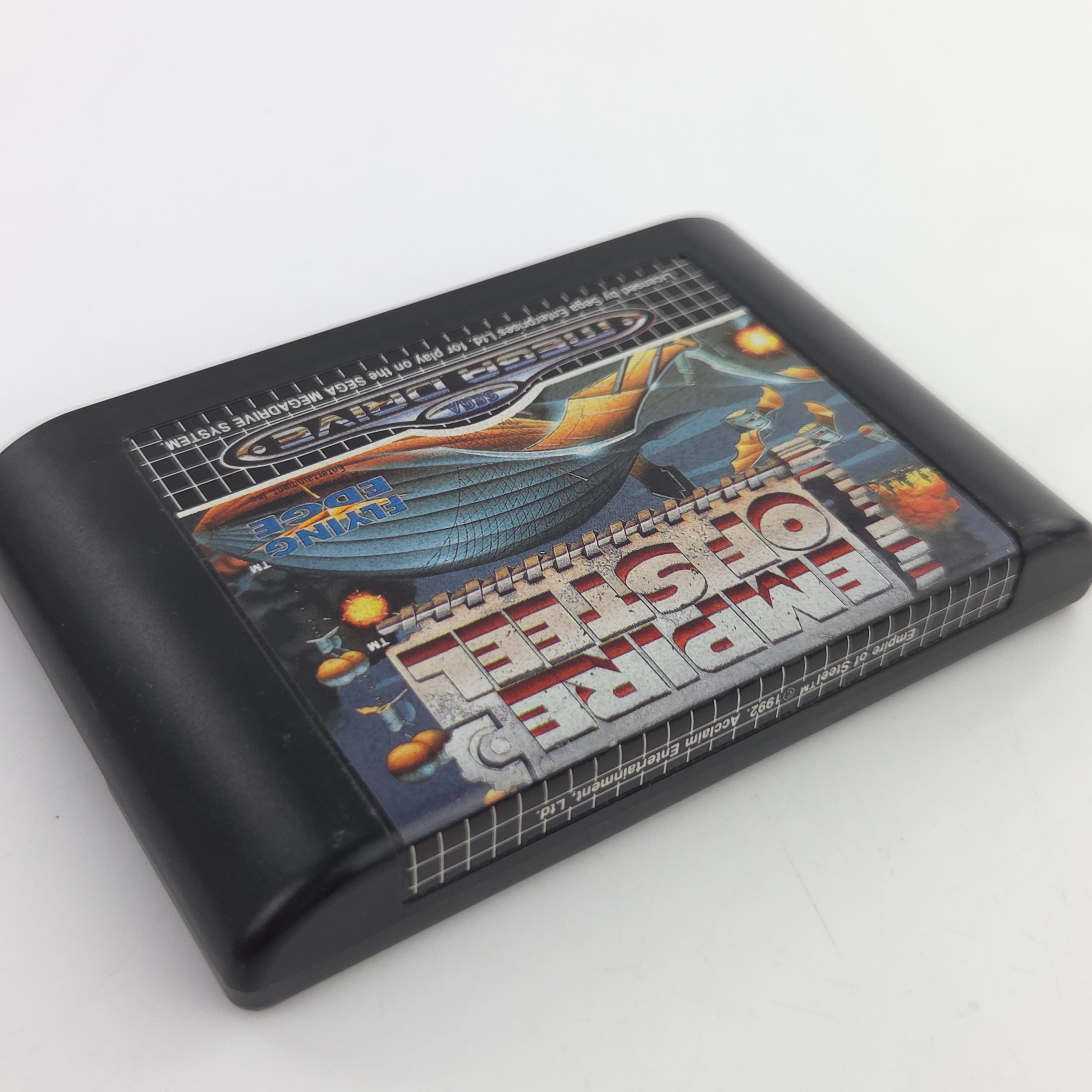 Sega Mega Drive Empire of Steel Spiel Modul Anleitung OVP