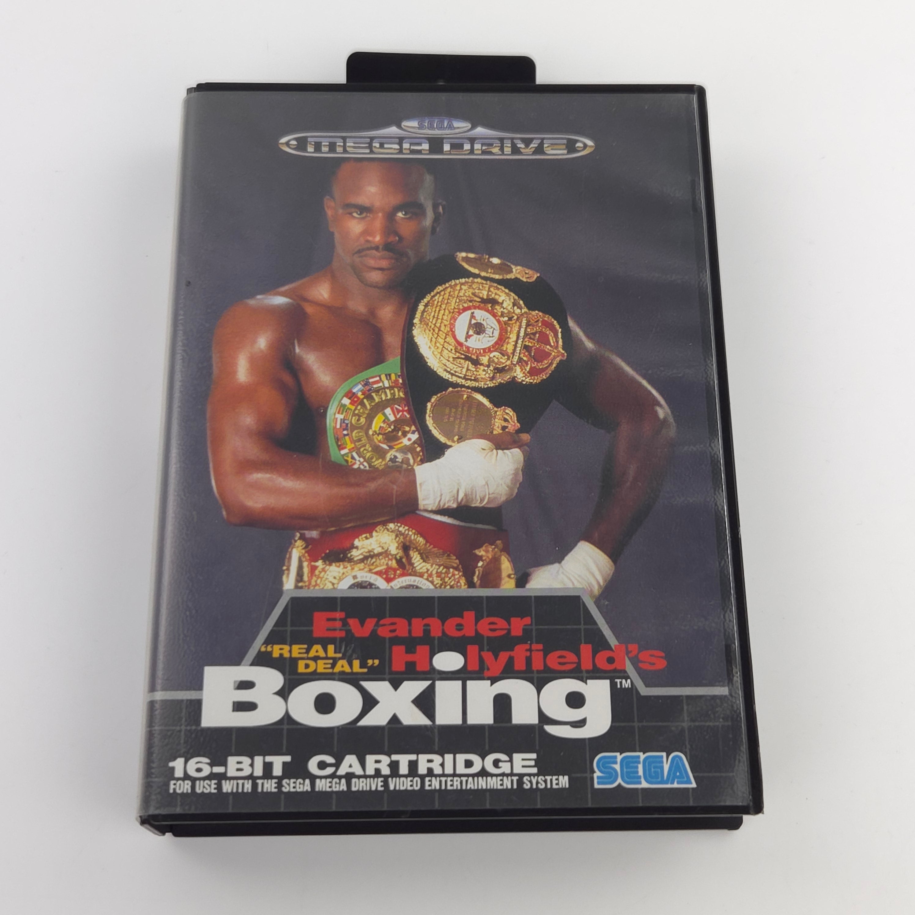 Sega Mega Drive Spiel Evander Holyfields Boxing MD OVP PAL