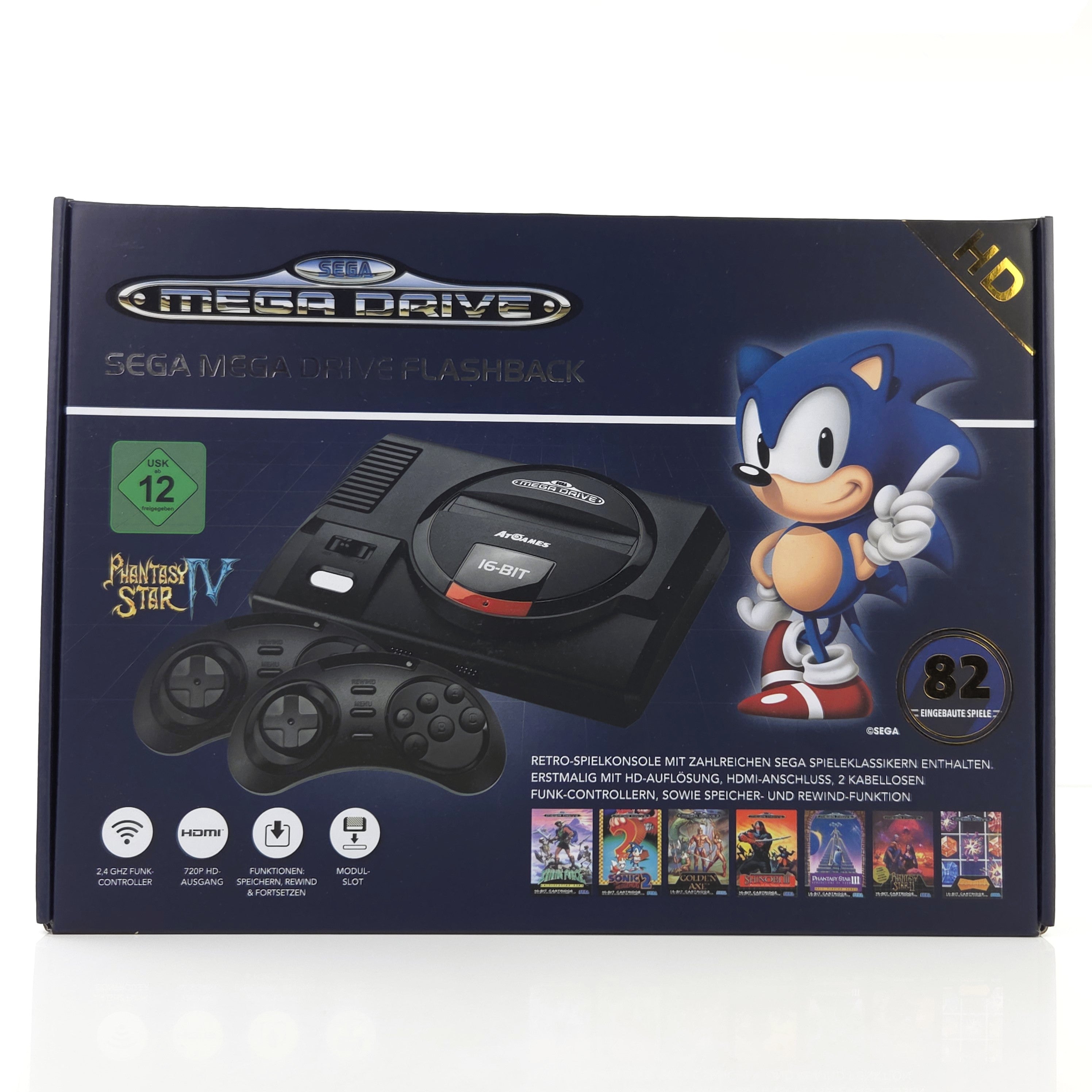 Sega Mega Drive Flashback HD Konsole OVP