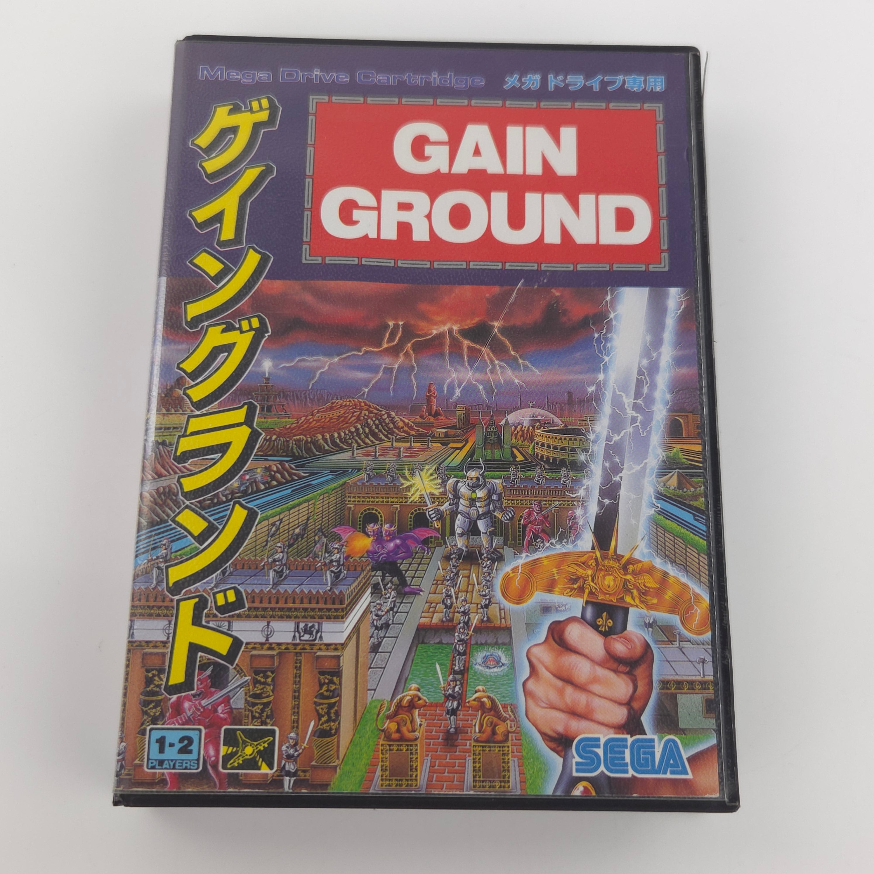 Sega Mega Drive Spiel Gain Ground MD Japan OVP NTSC-J