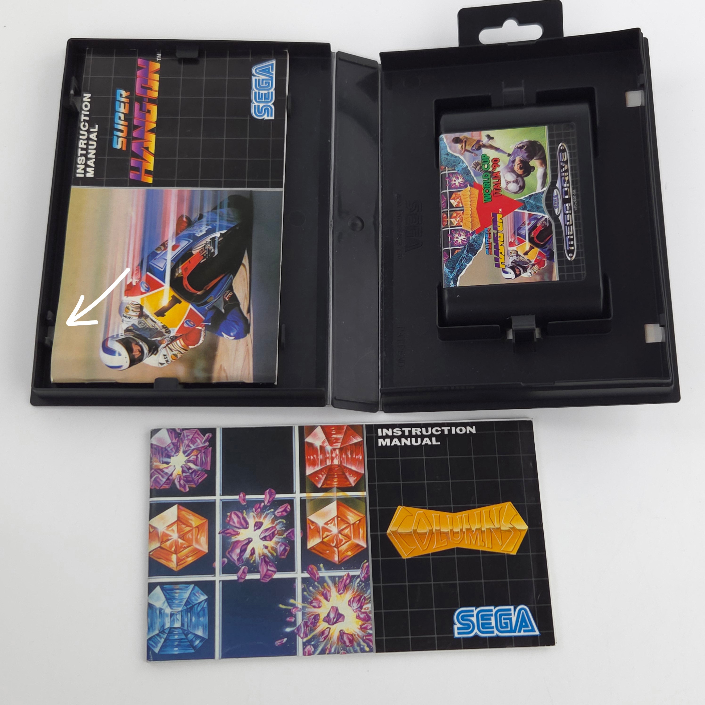 Sega Mega Drive Spiel Mega Games 1 Modul Anleitungen OVP