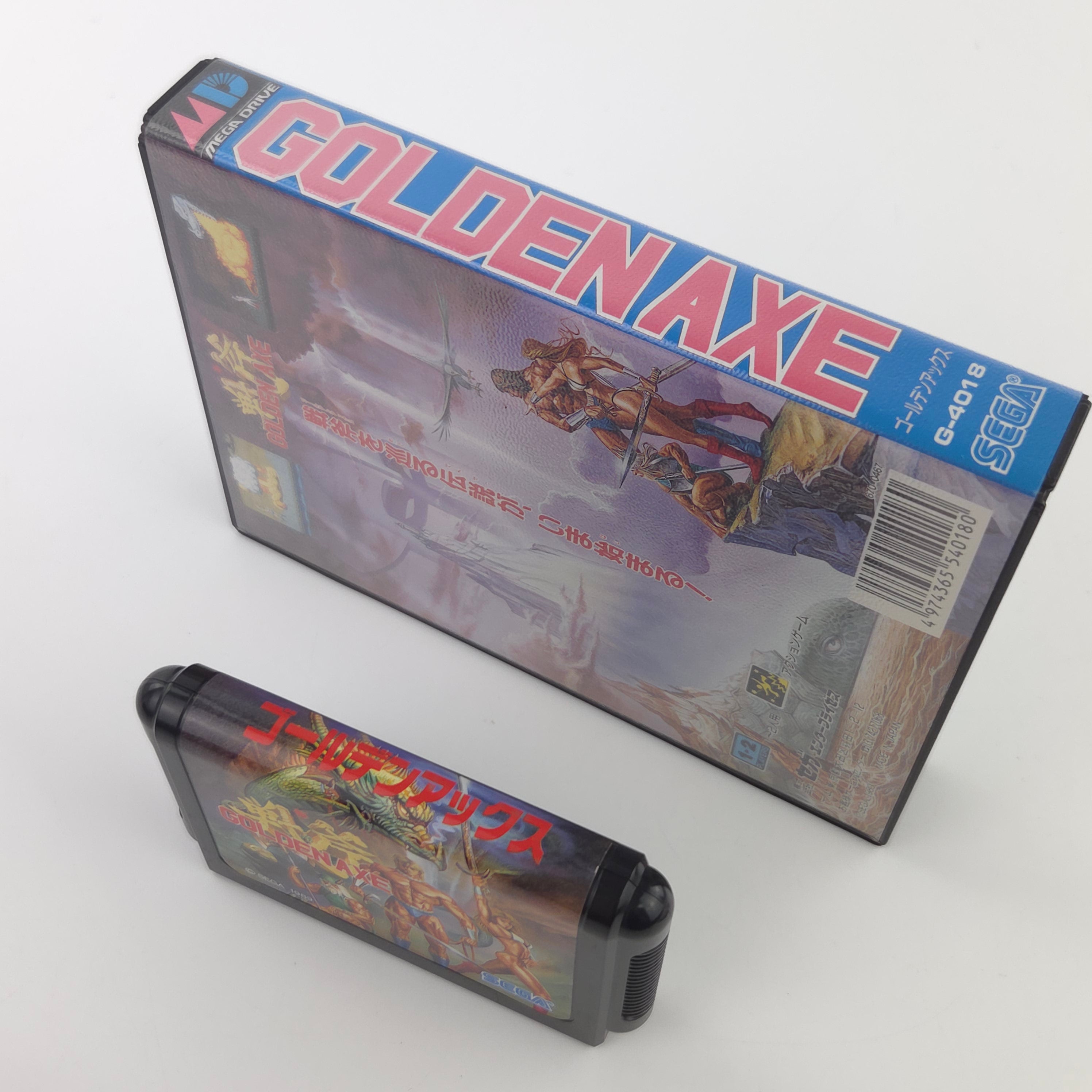 Sega Mega Drive Spiel Golden Axe OVP Japan