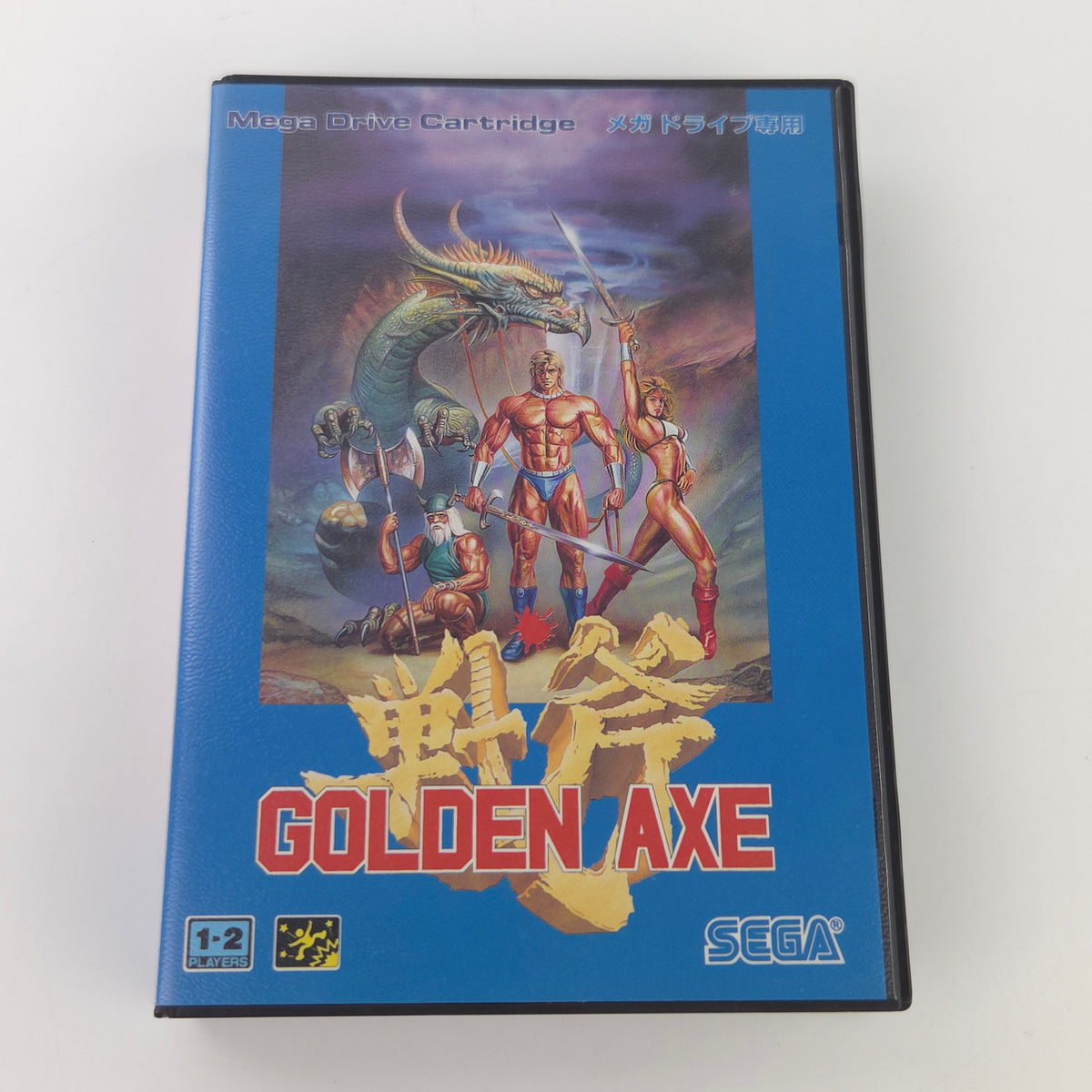 Sega Mega Drive Spiel Golden Axe OVP Japan