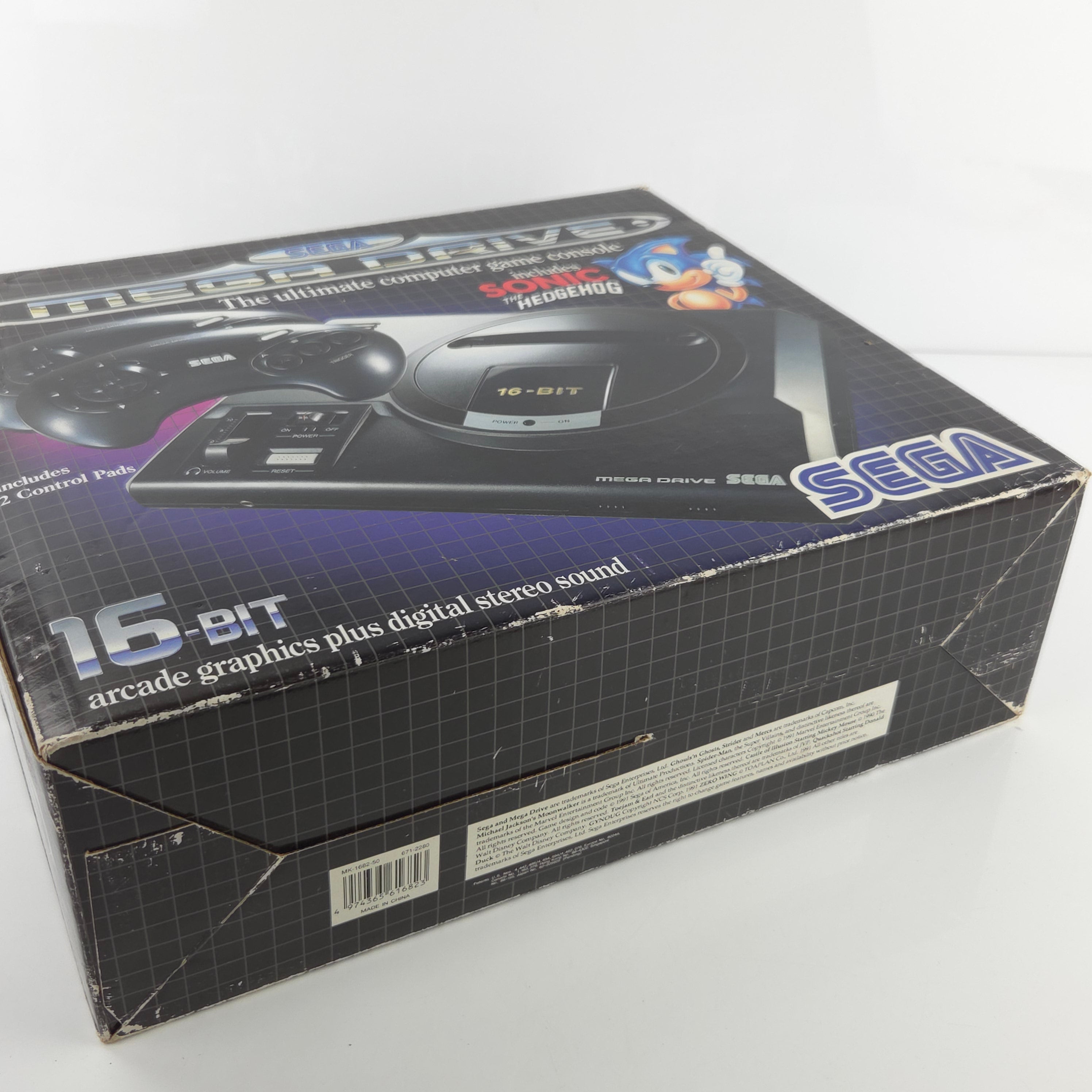 Sega Mega Drive Konsole OVP PAL gebraucht