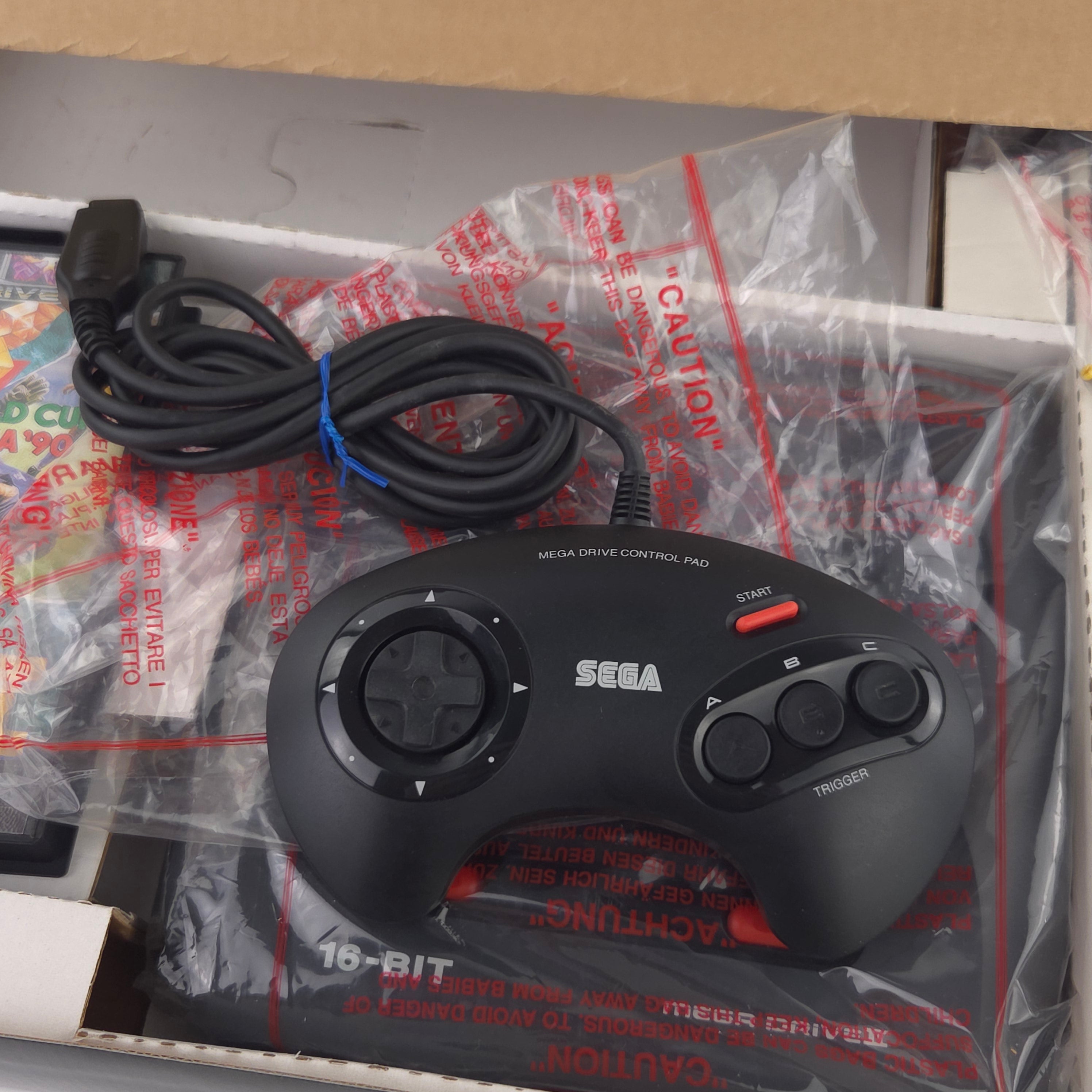 Sega Mega Drive II Konsole Bundle OVP PAL