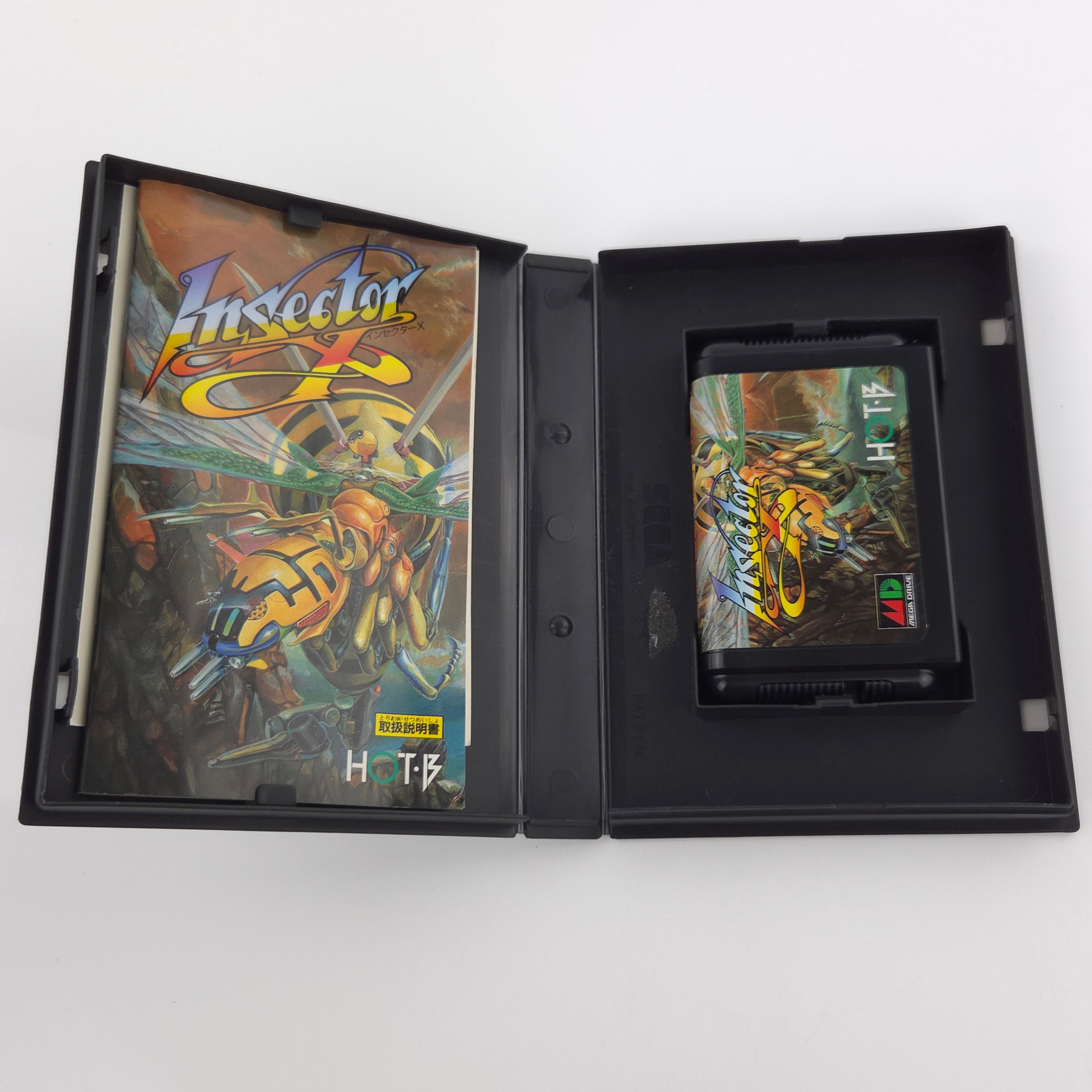 Sega Mega Drive Spiel Insector X MD 16 BIT OVP NTSC J