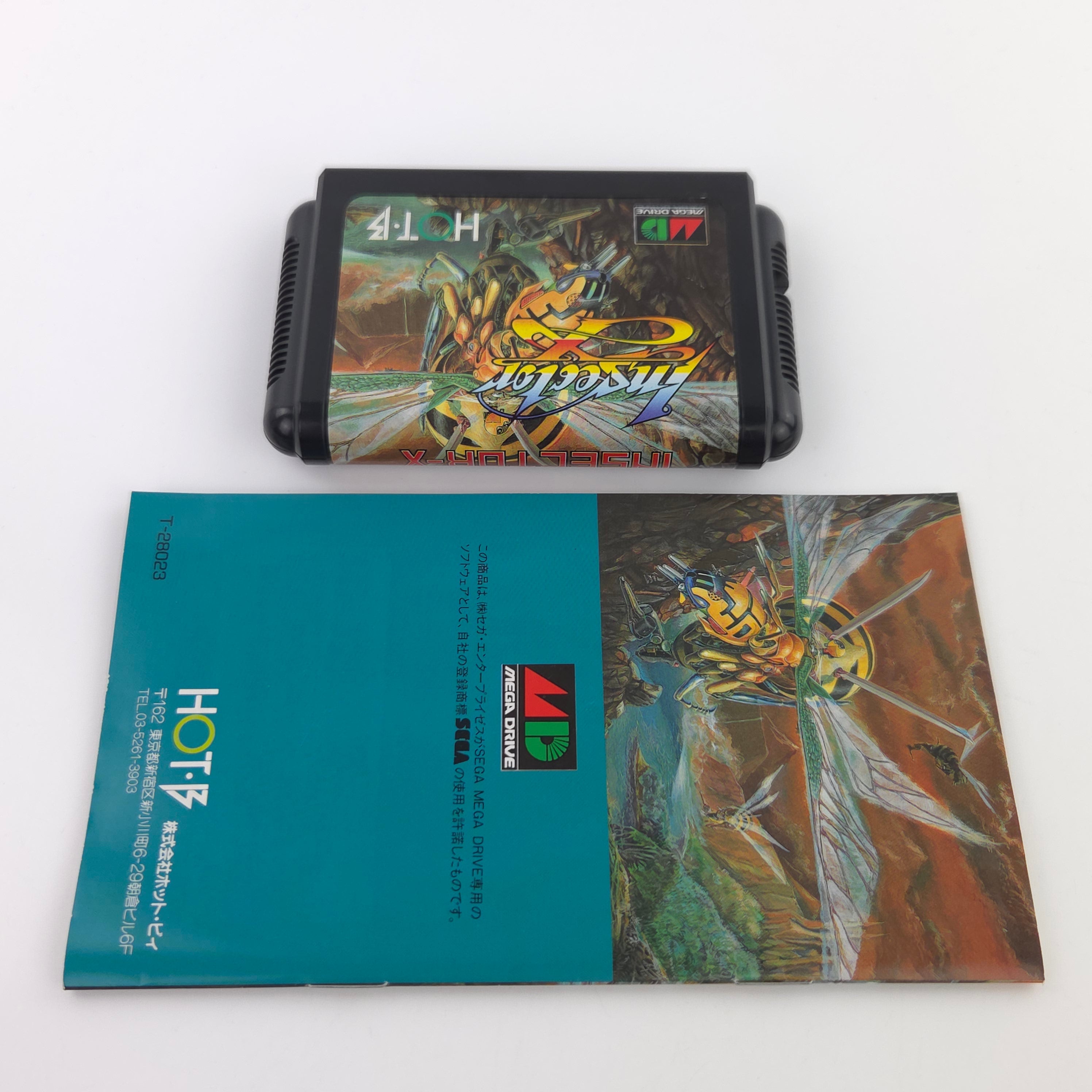 Sega Mega Drive Spiel Insector X MD 16 BIT OVP NTSC J