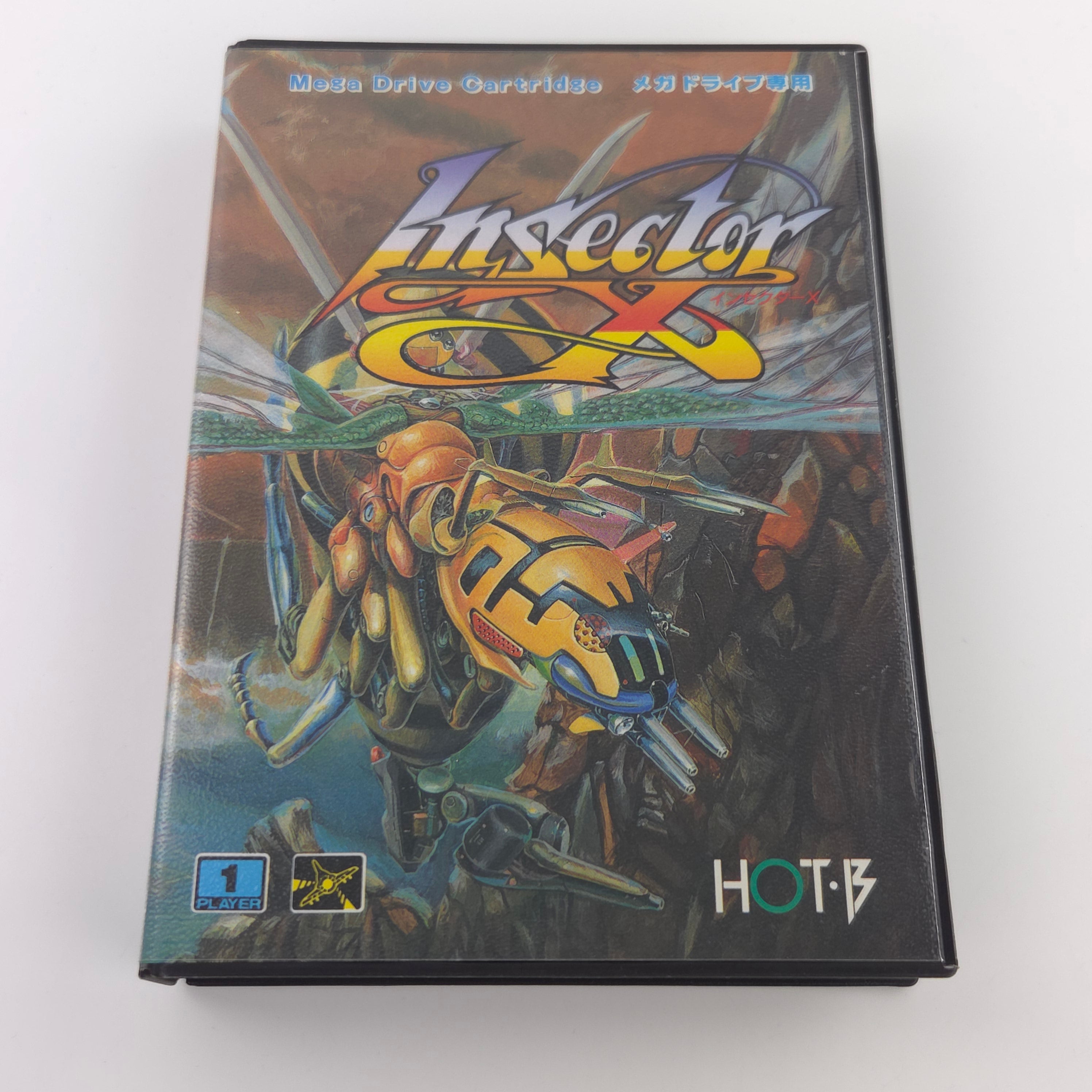 Sega Mega Drive Spiel Insector X MD 16 BIT OVP NTSC J