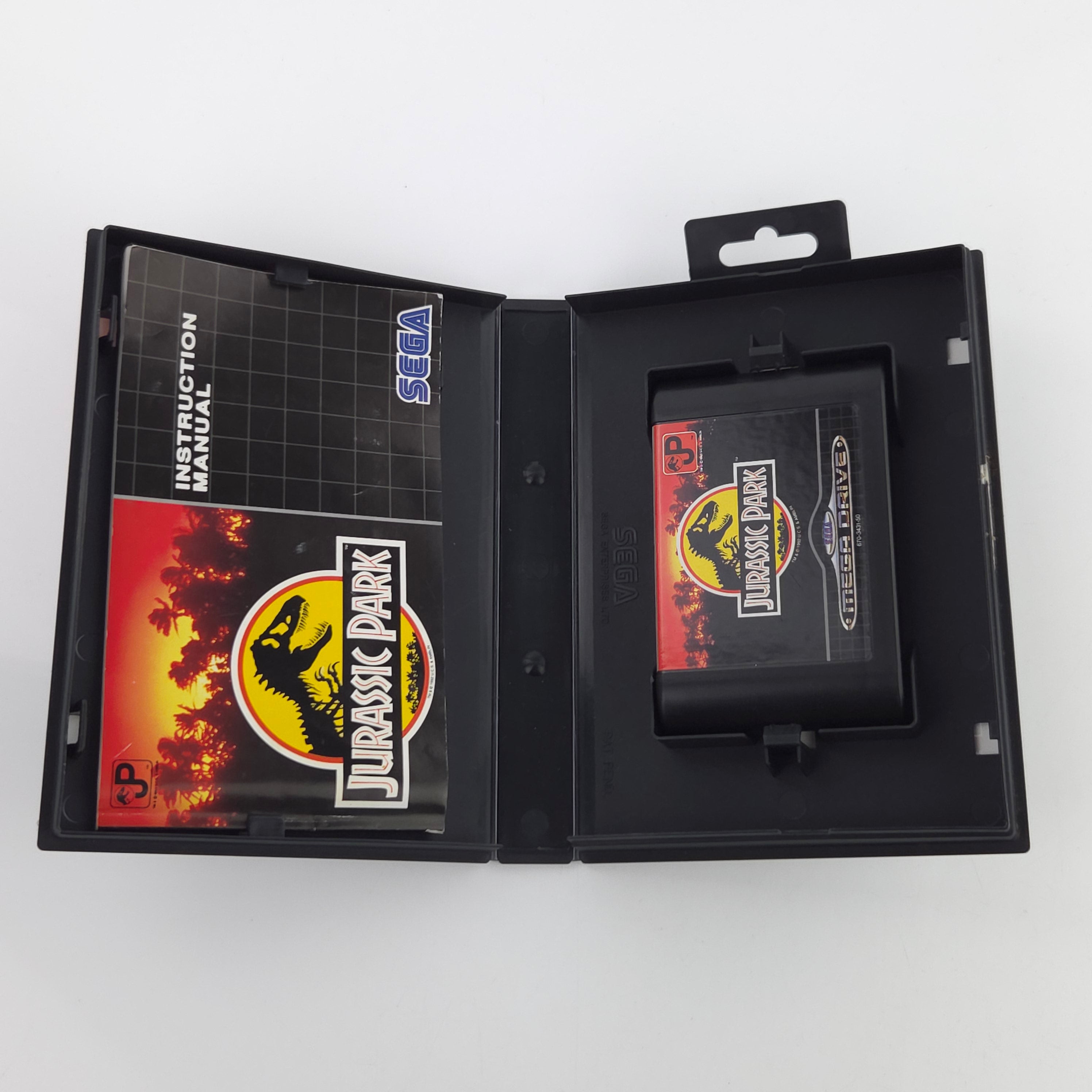 Sega Mega Drive: Jurassic Park - Modul Anleitung OVP (PAL EUR)