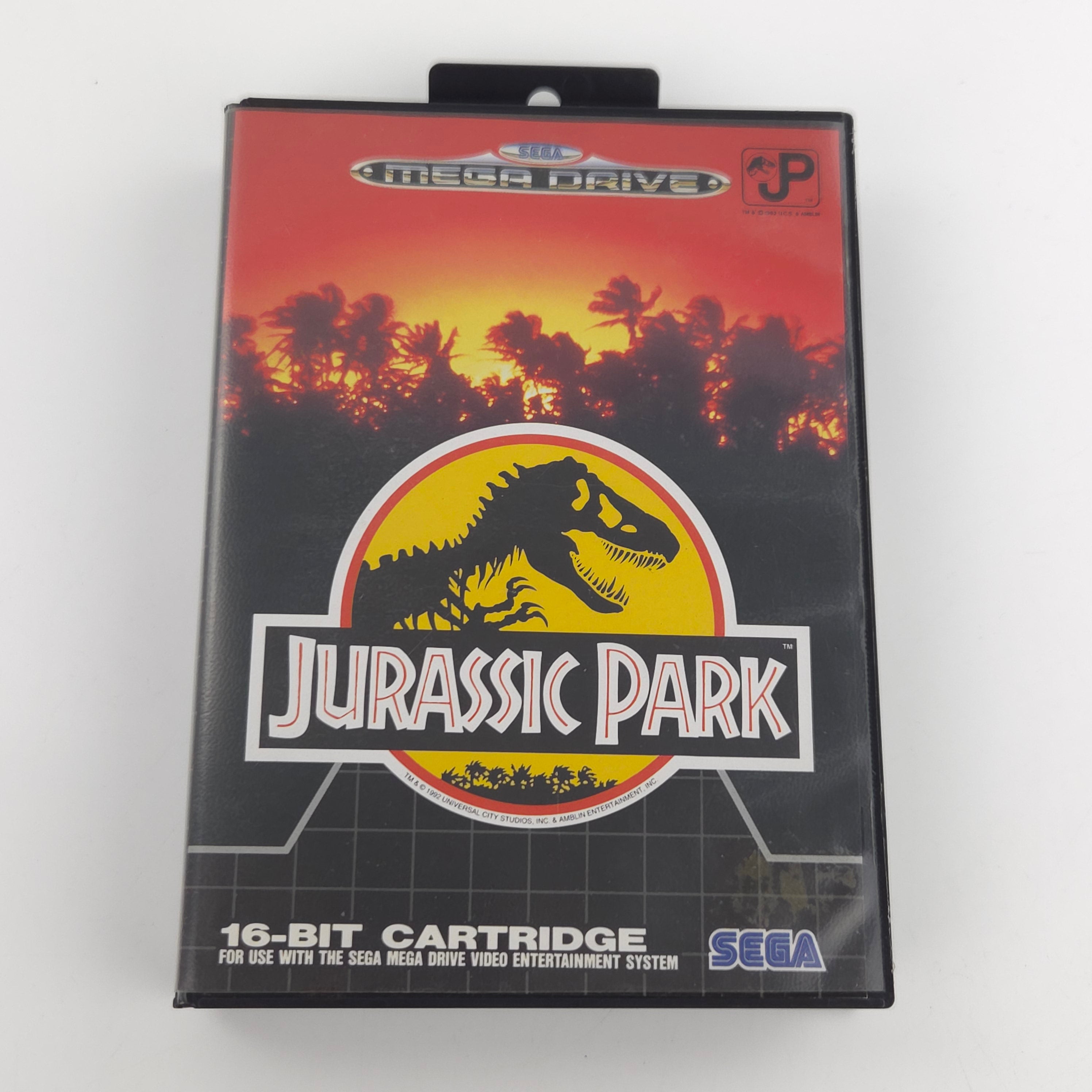 Sega Mega Drive: Jurassic Park - Modul Anleitung OVP (PAL EUR)