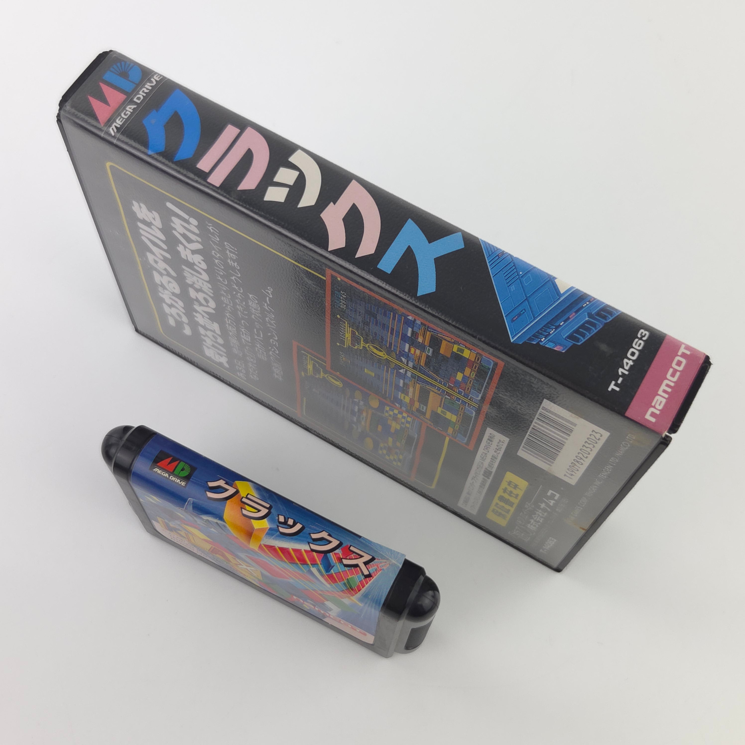 Sega Mega Drive Spiel Klax OVP Japan