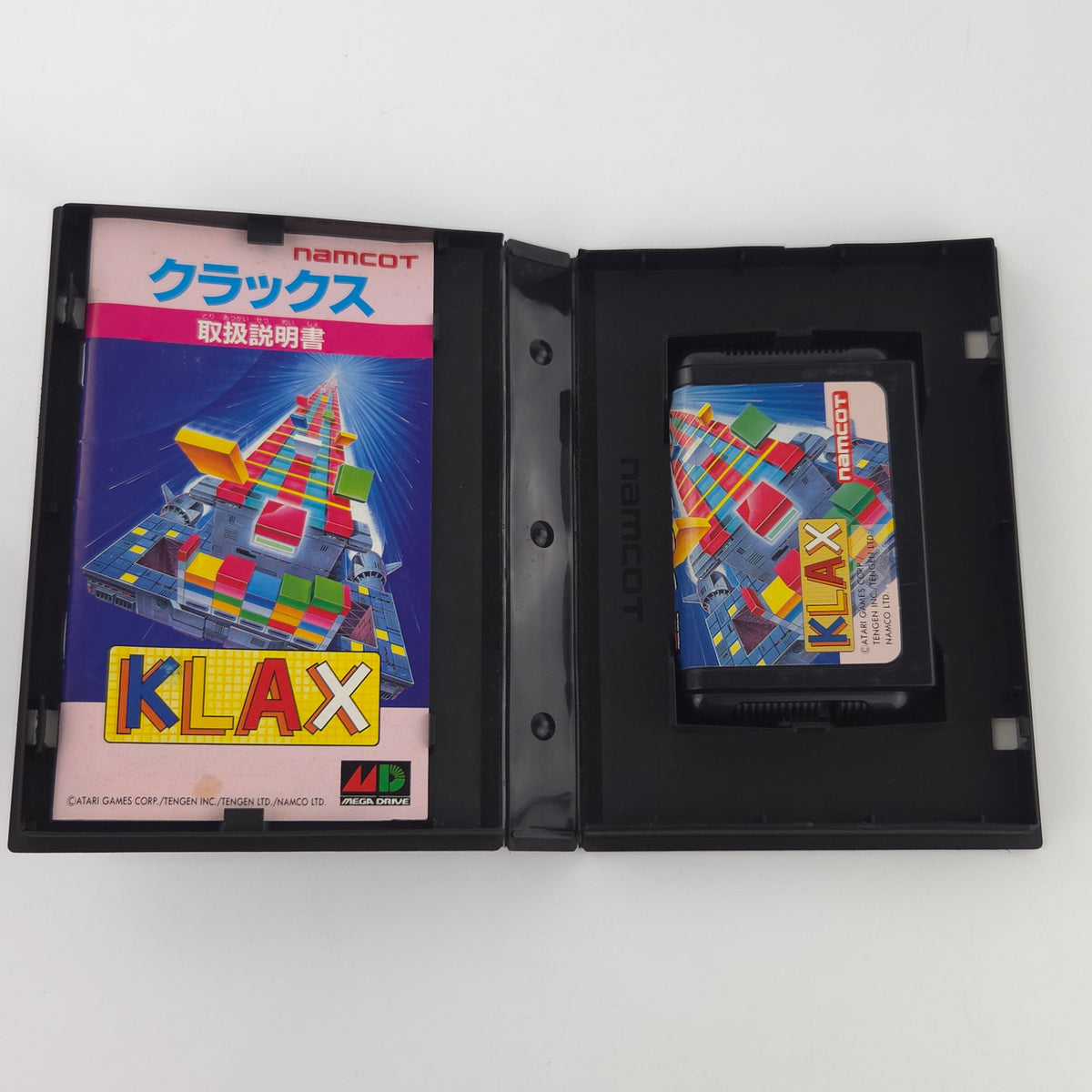 Sega Mega Drive Spiel Klax OVP Japan