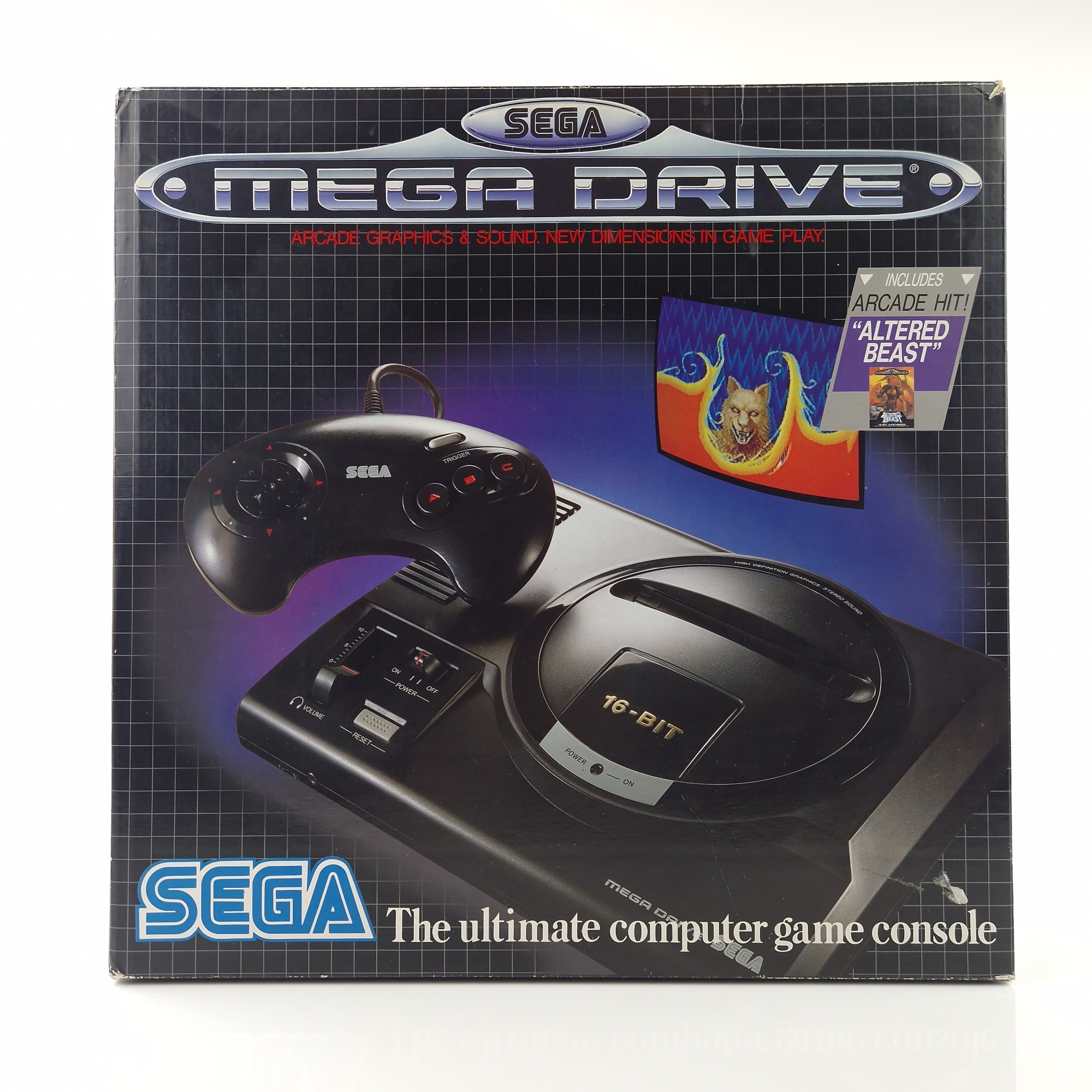 Sega Mega Drive Konsole – Altered Beast Bundle OVP PAL