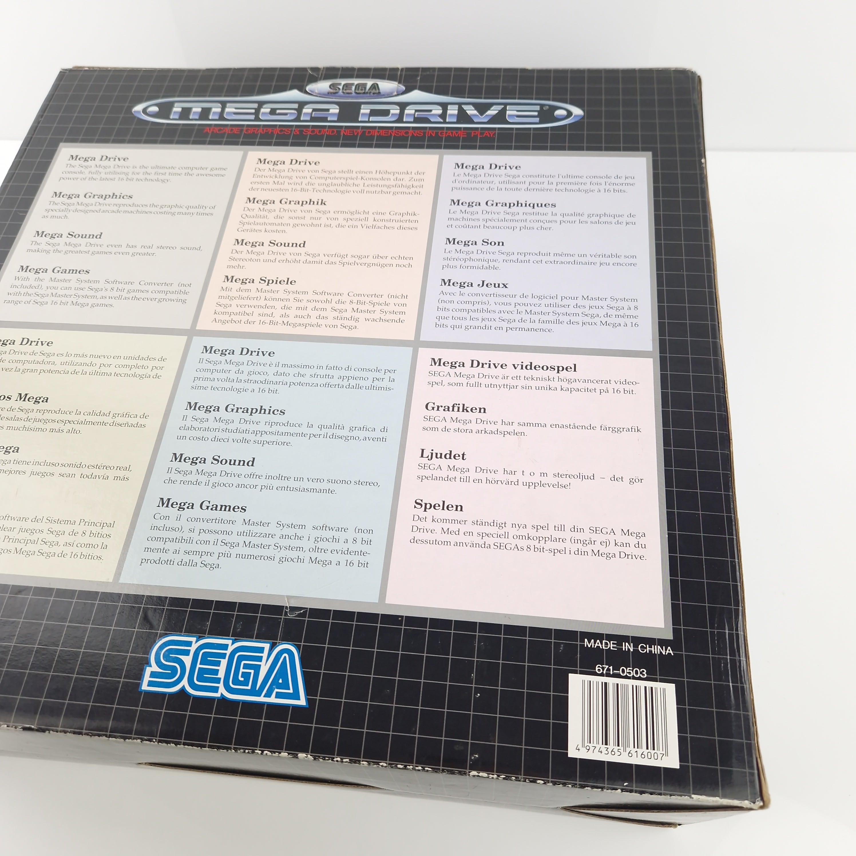 Sega Mega Drive Konsole – Altered Beast Bundle OVP PAL