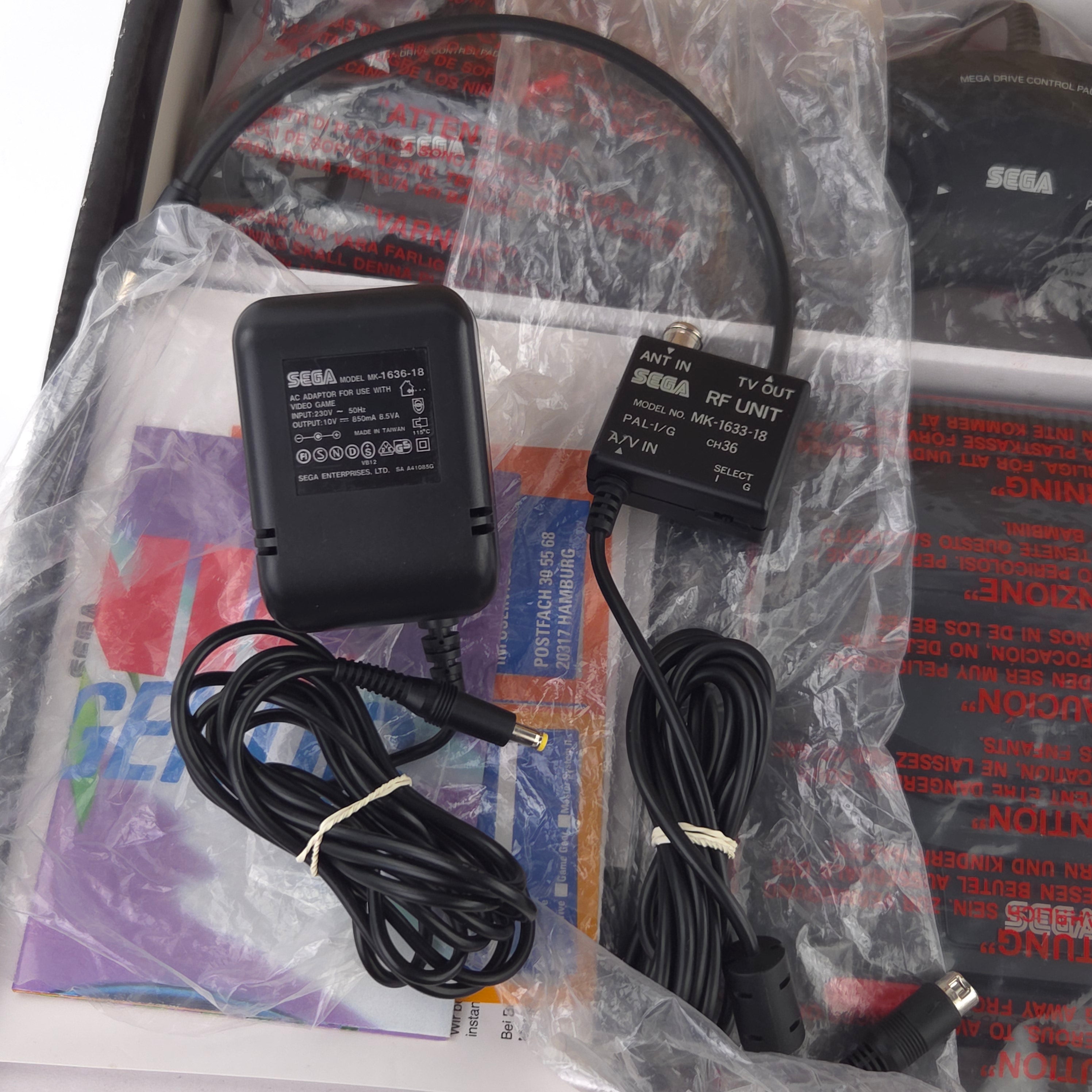 Sega Mega Drive Konsole mit Sonic The Hedgehog 2 OVP PAL