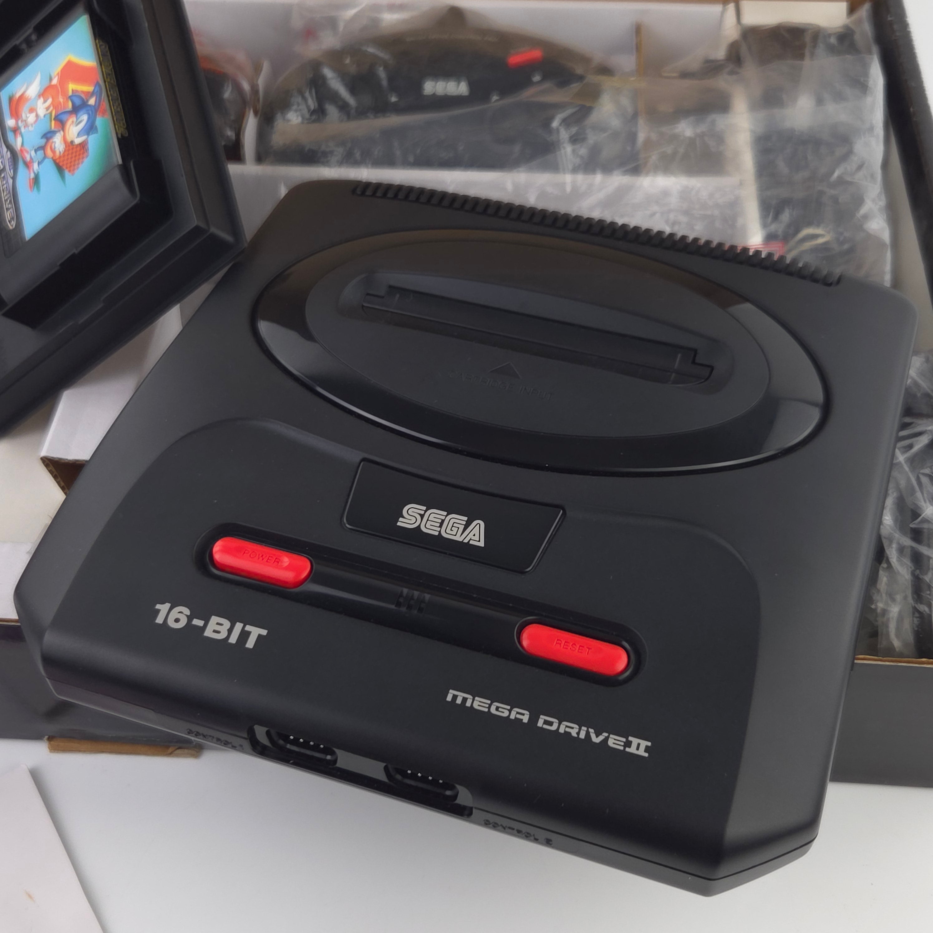 Sega Mega Drive Konsole mit Sonic The Hedgehog 2 OVP PAL
