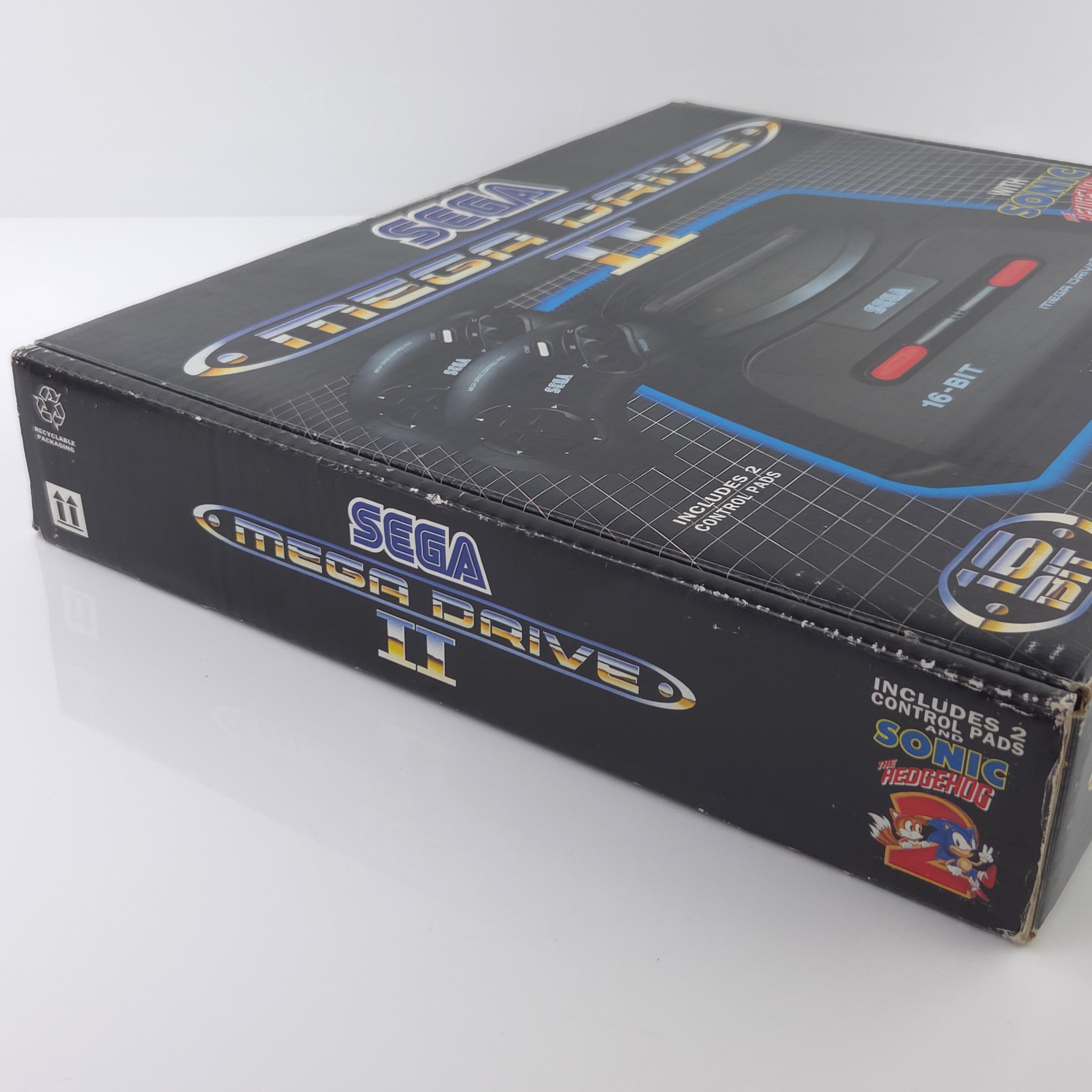 Sega Mega Drive Konsole mit Sonic The Hedgehog 2 OVP PAL