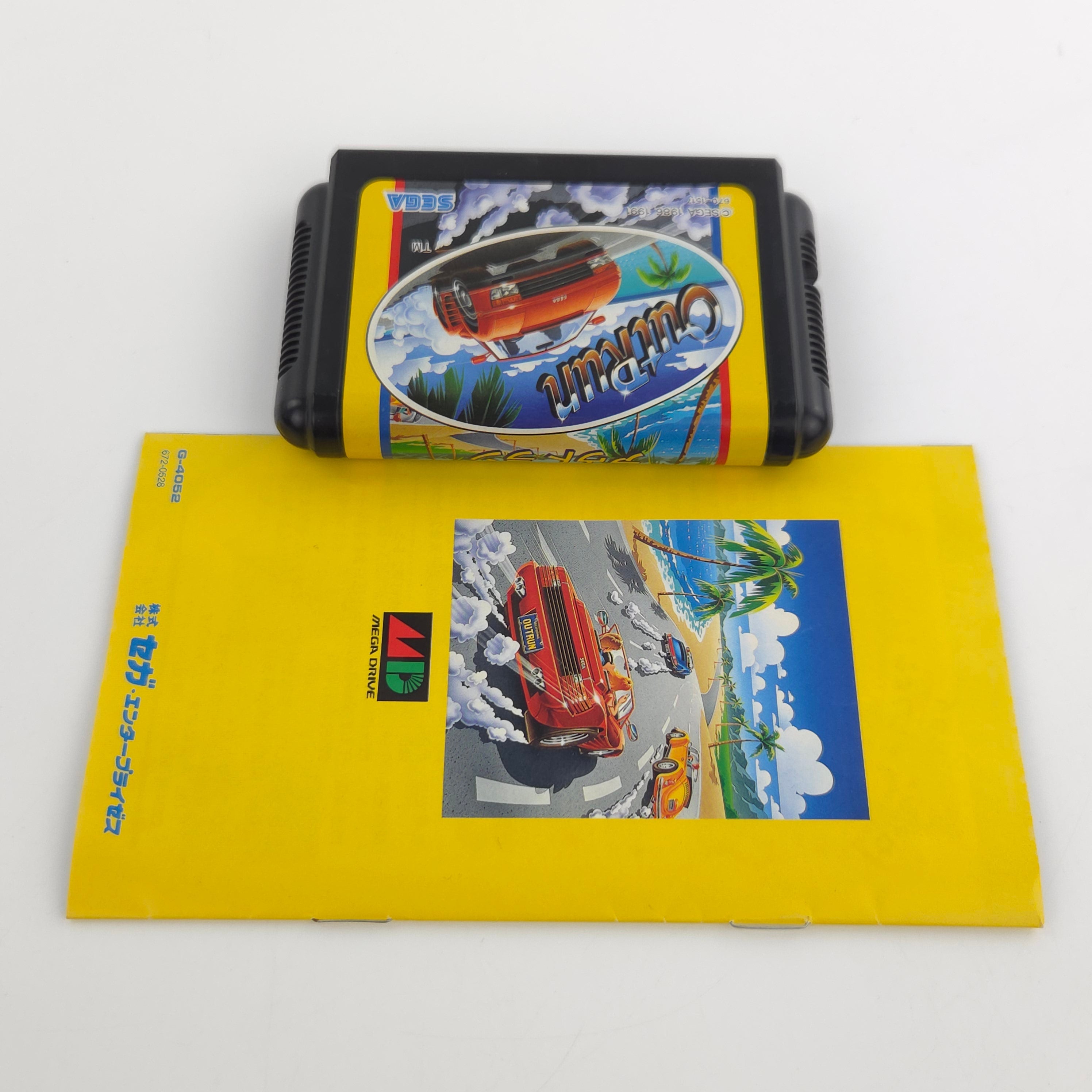Sega Mega Drive Spiel Out Run MD NTSC-J Japan OVP Sehr gut