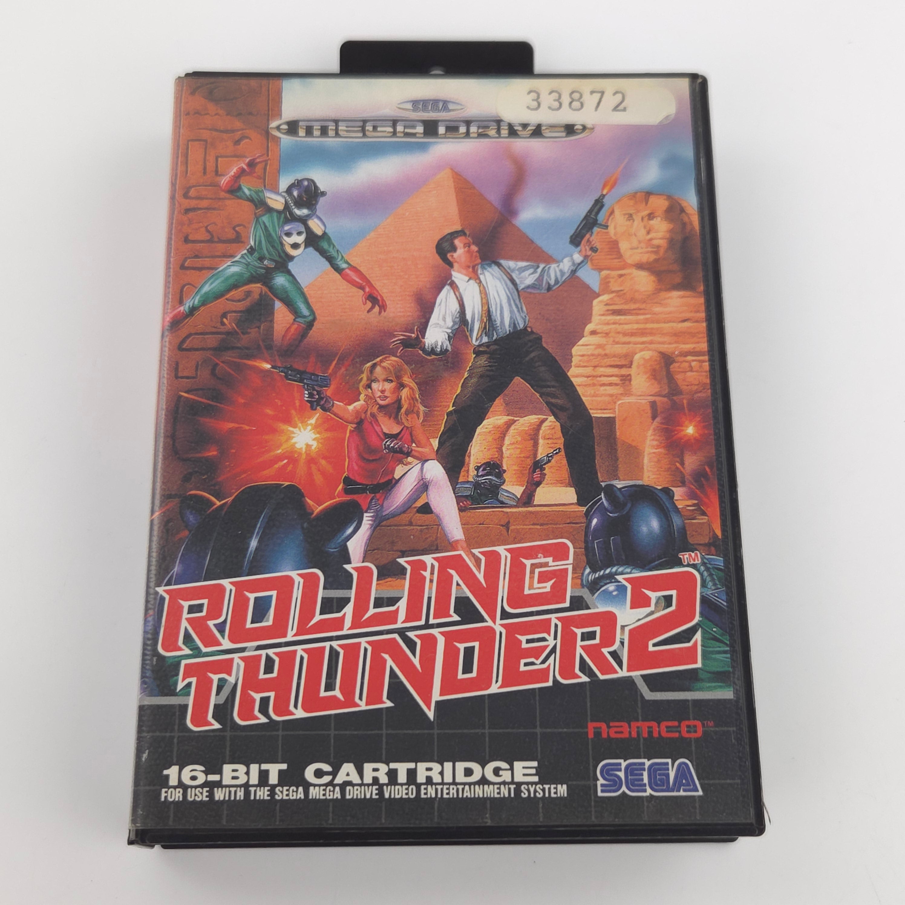 Sega Mega Drive Spiel Rolling Thunder 2 MD OVP PAL EUR
