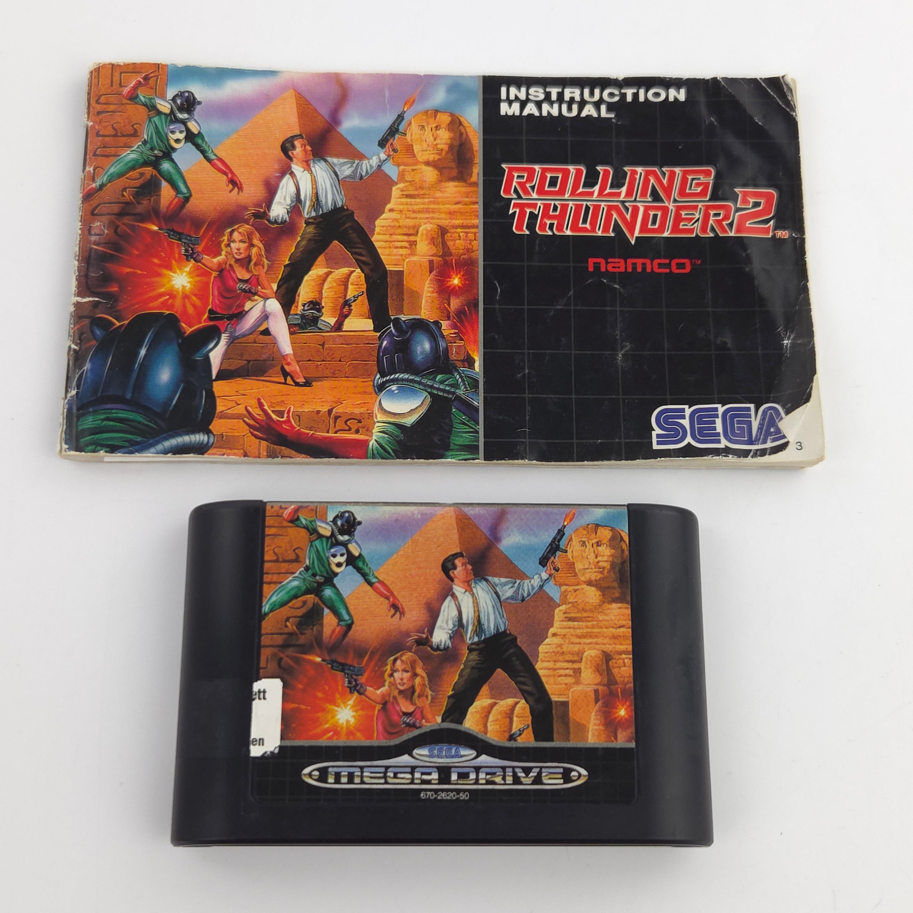 Sega Mega Drive Spiel Rolling Thunder 2 MD OVP PAL EUR