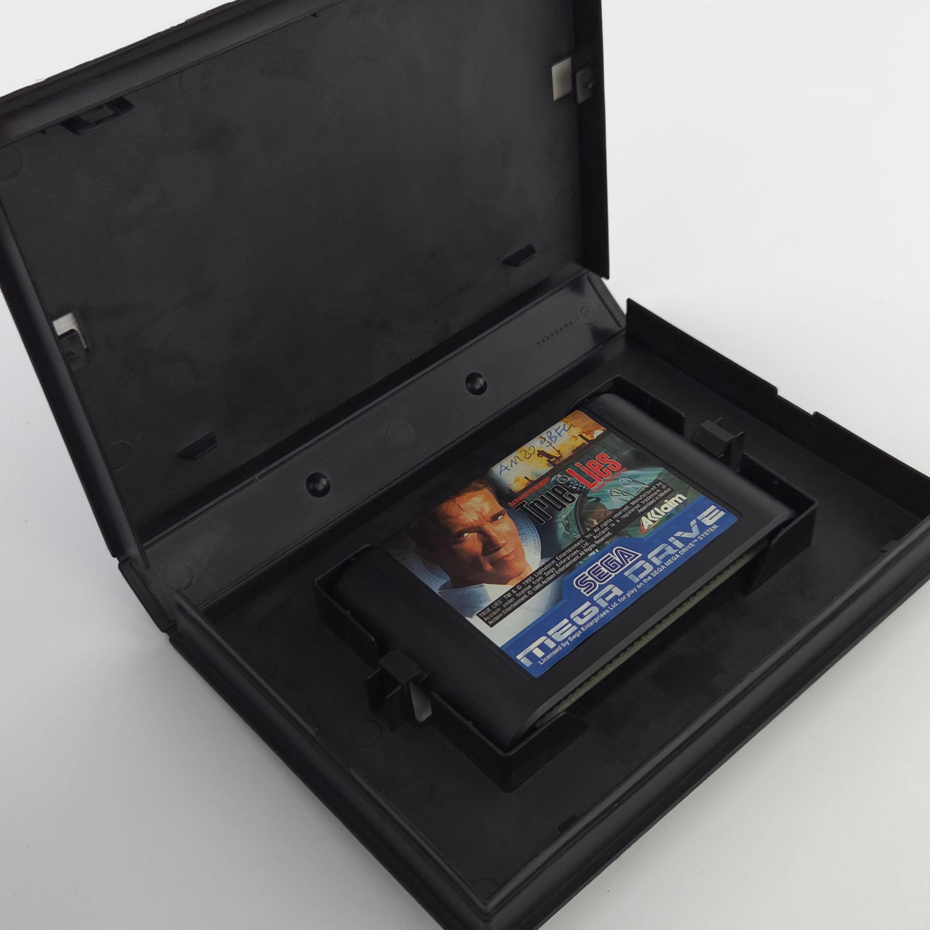 Mega Drive Spiel True Lies Modul OVP PAL EUR Gut