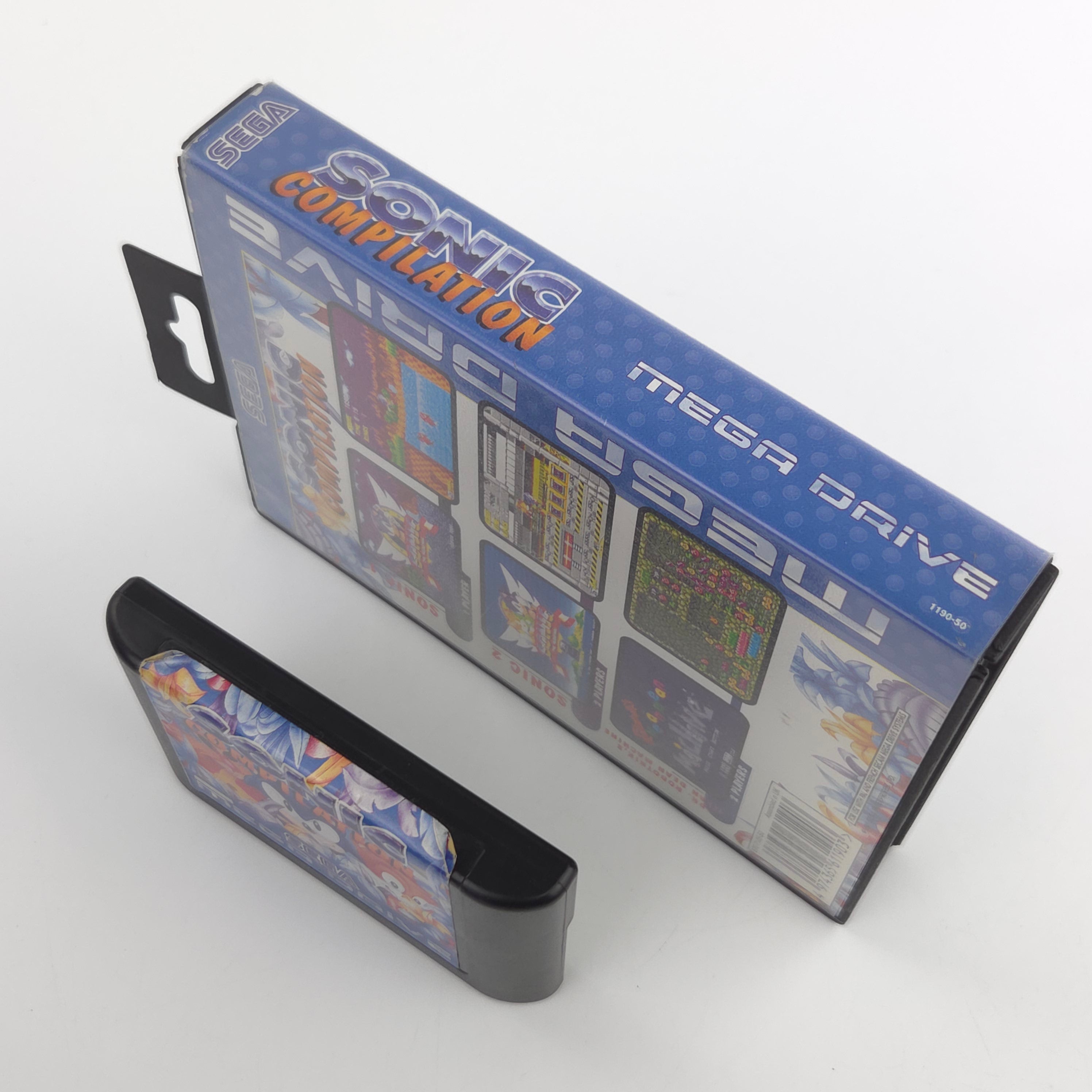 Sega Mega Drive Spiel Sonic Compilation MD OVP PAL EUR