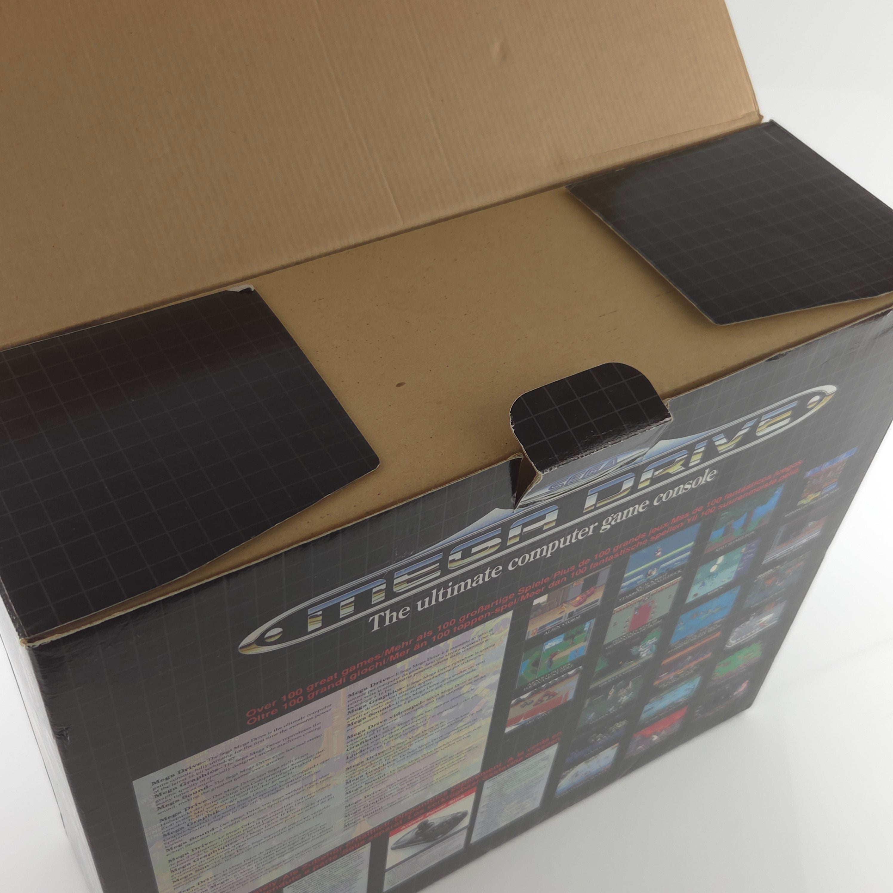 Sega Mega Drive Konsole Sonic Bundle OVP PAL Ohne Spiel