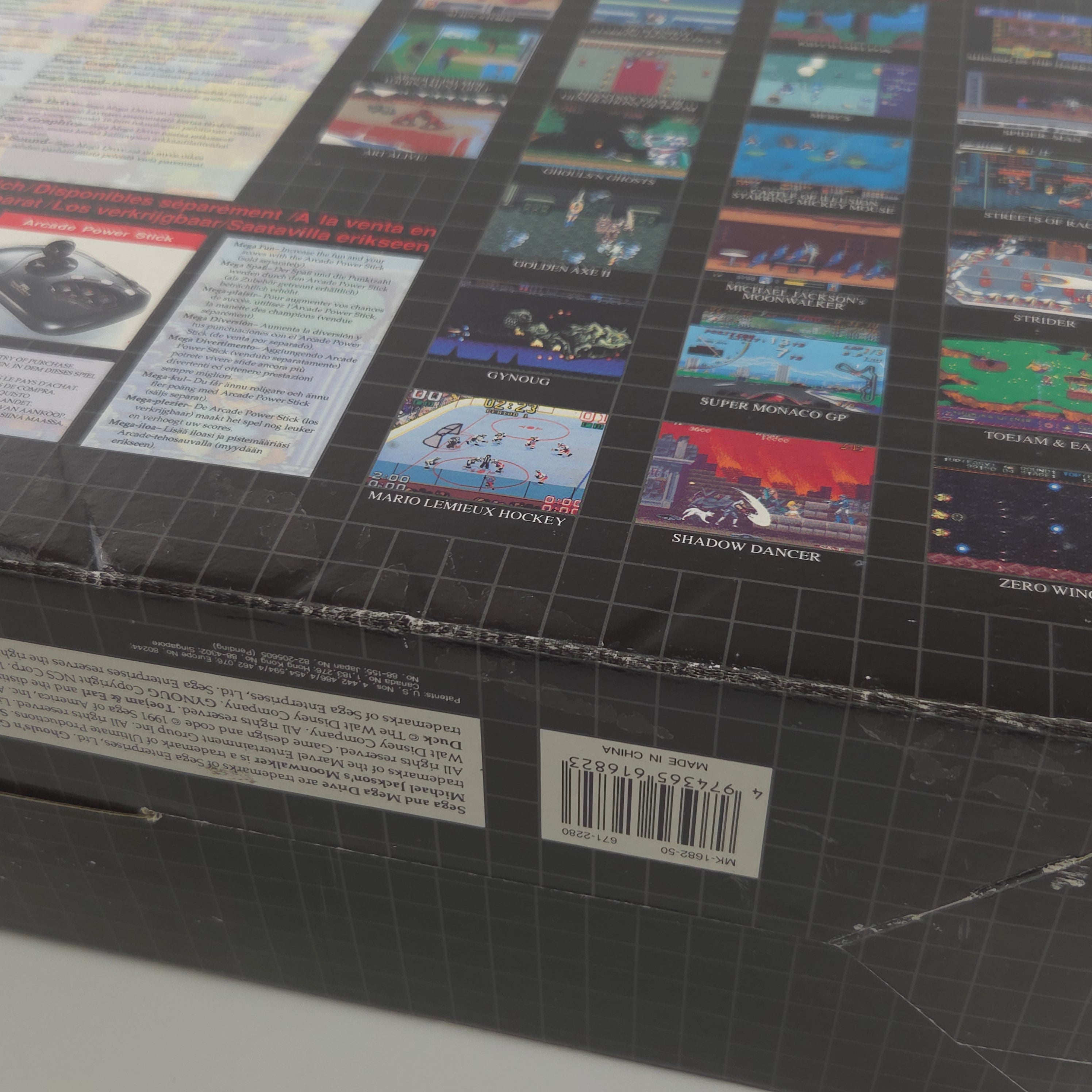 Sega Mega Drive Konsole Sonic Bundle OVP PAL Ohne Spiel