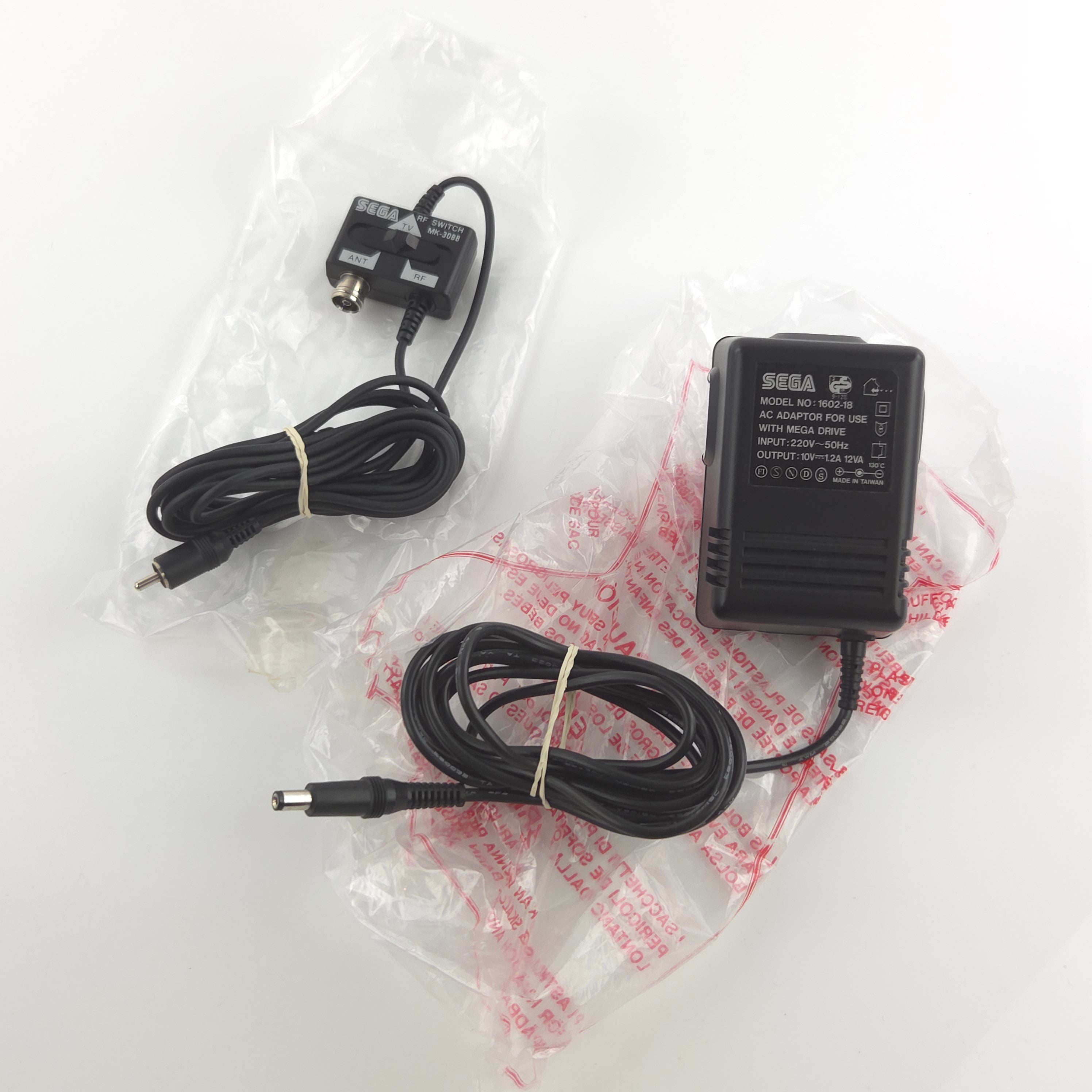 Sega Mega Drive Konsole Sonic Bundle OVP PAL Ohne Spiel