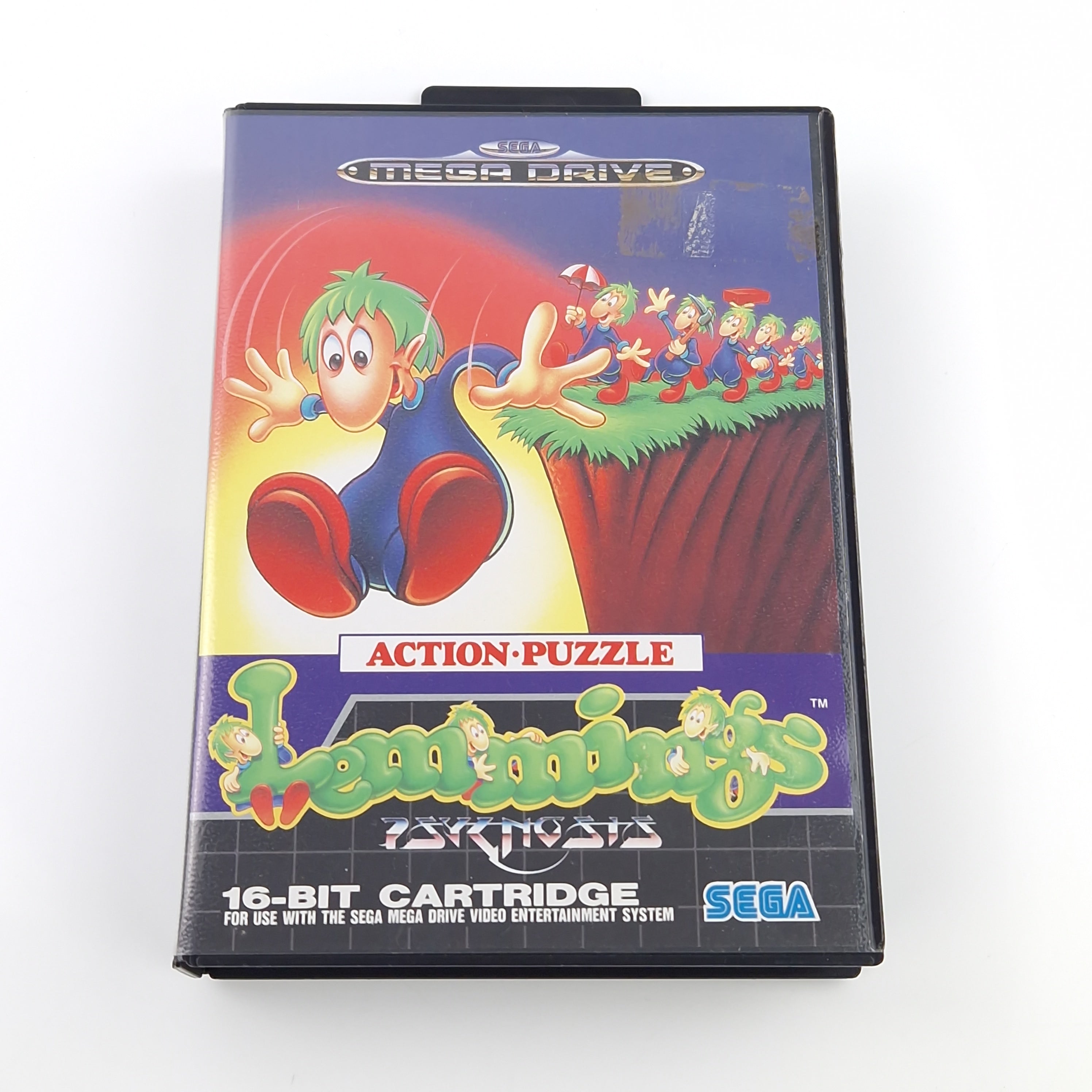 Sega Mega Drive Spiel – Lemmings Action-Puzzle (PAL OVP)