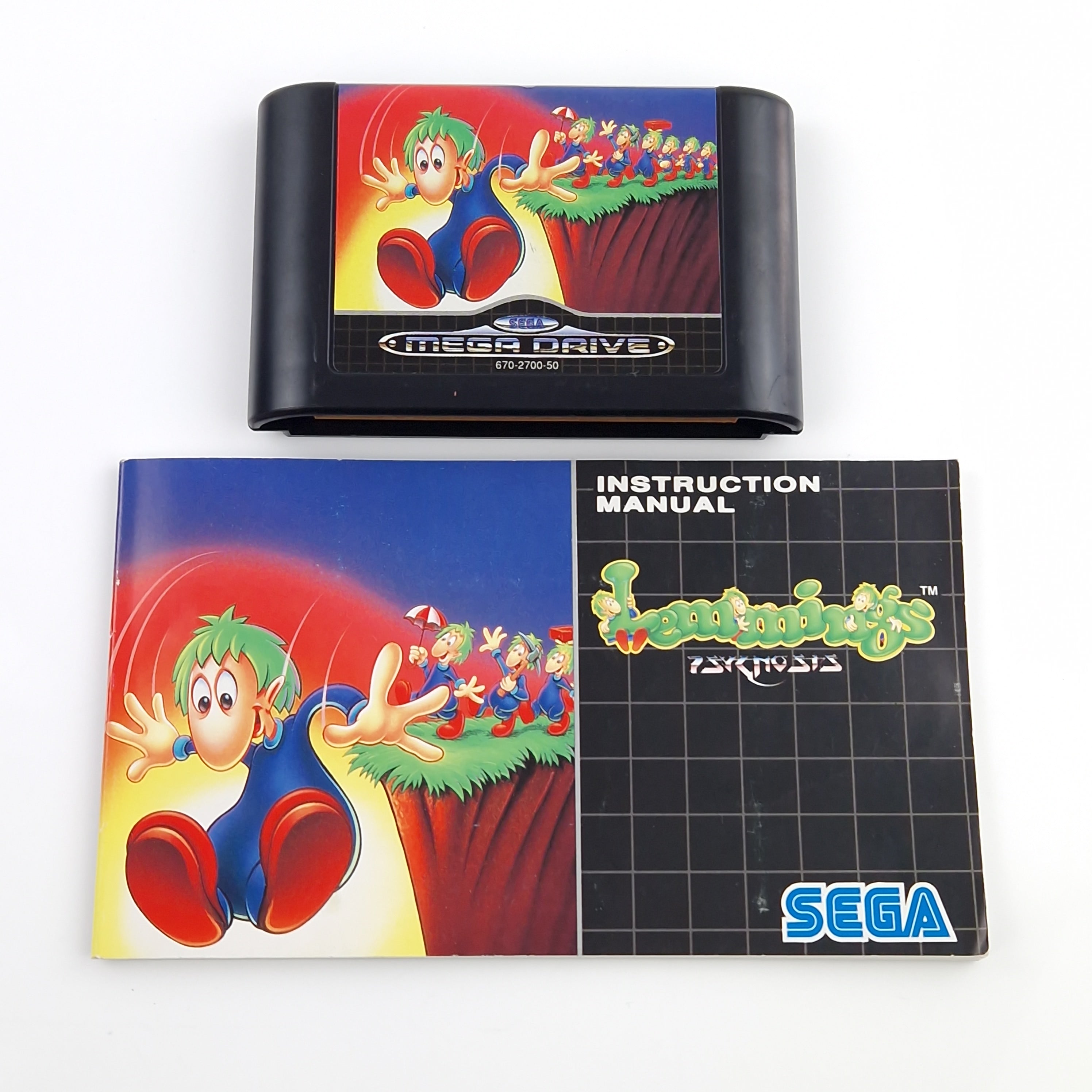 Sega Mega Drive Spiel – Lemmings Action-Puzzle (PAL OVP)