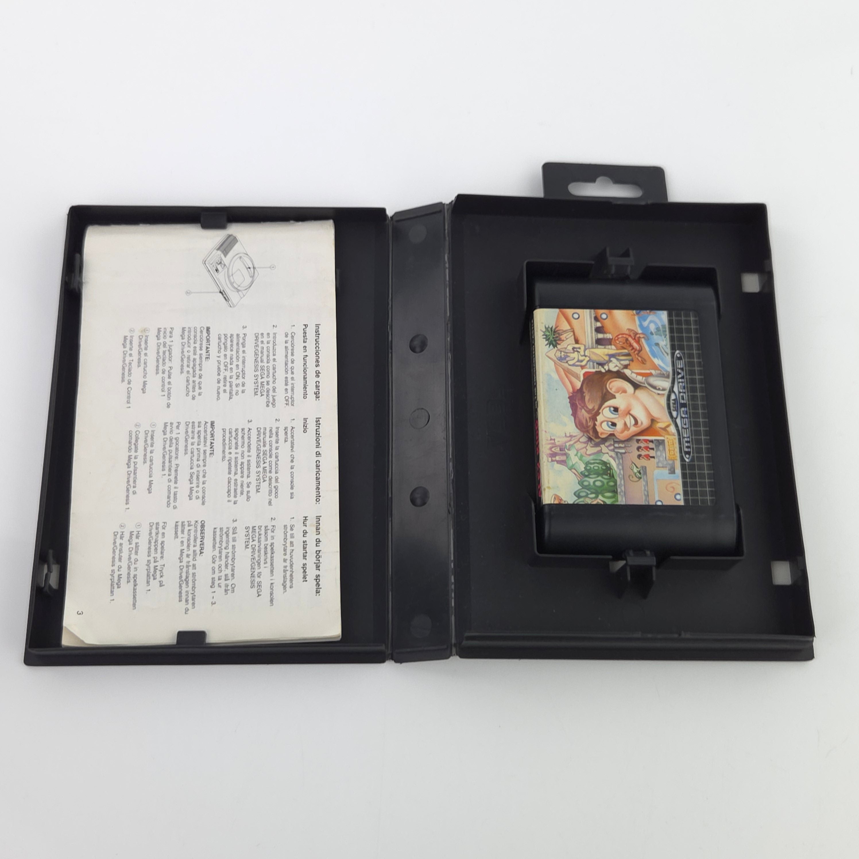 Sega Mega Drive Spiel Alex Kidd Enchanted Castle OVP MD