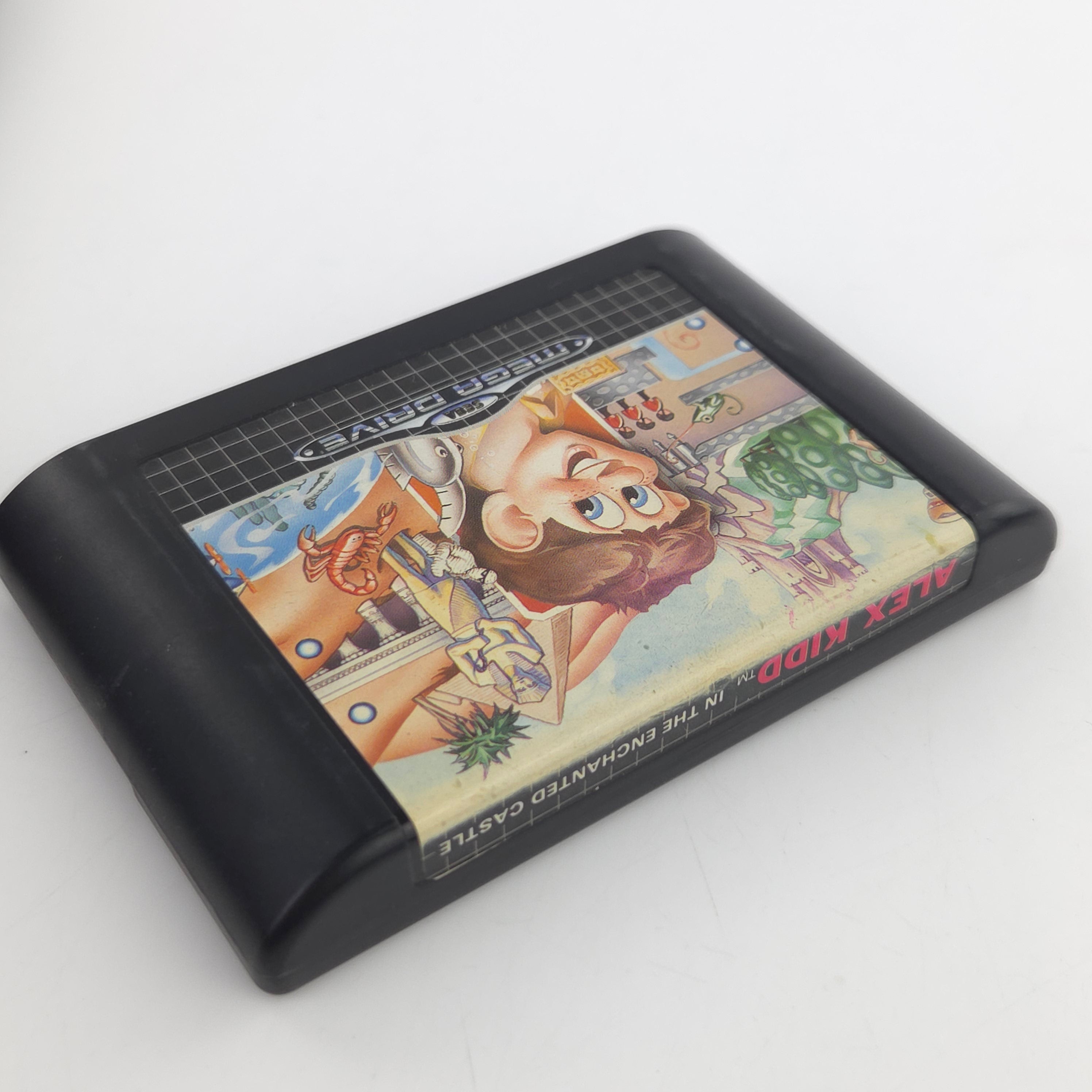 Sega Mega Drive Spiel Alex Kidd Enchanted Castle OVP MD
