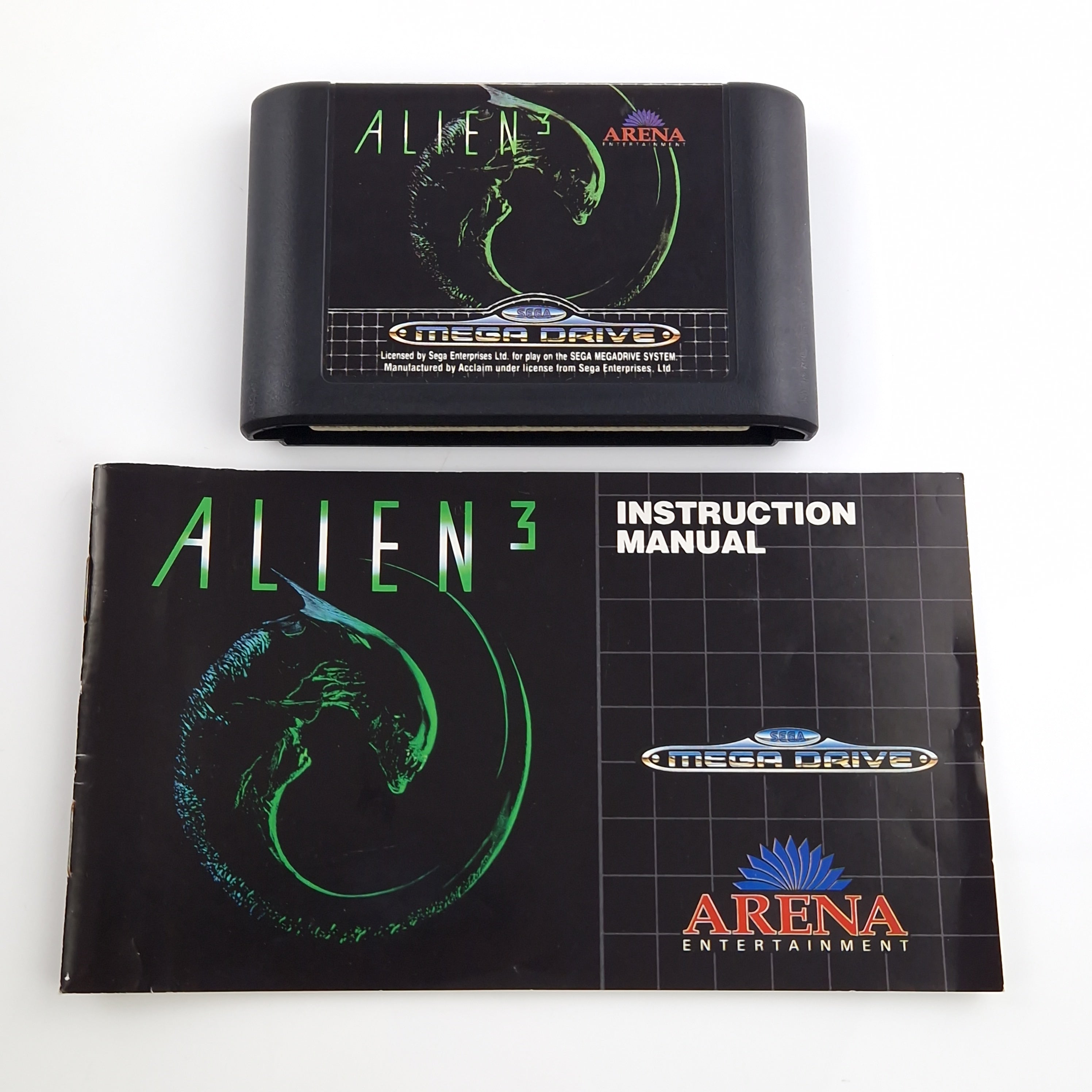 Sega Mega Drive Spiel – Alien 3 MD Cartridge OVP PAL