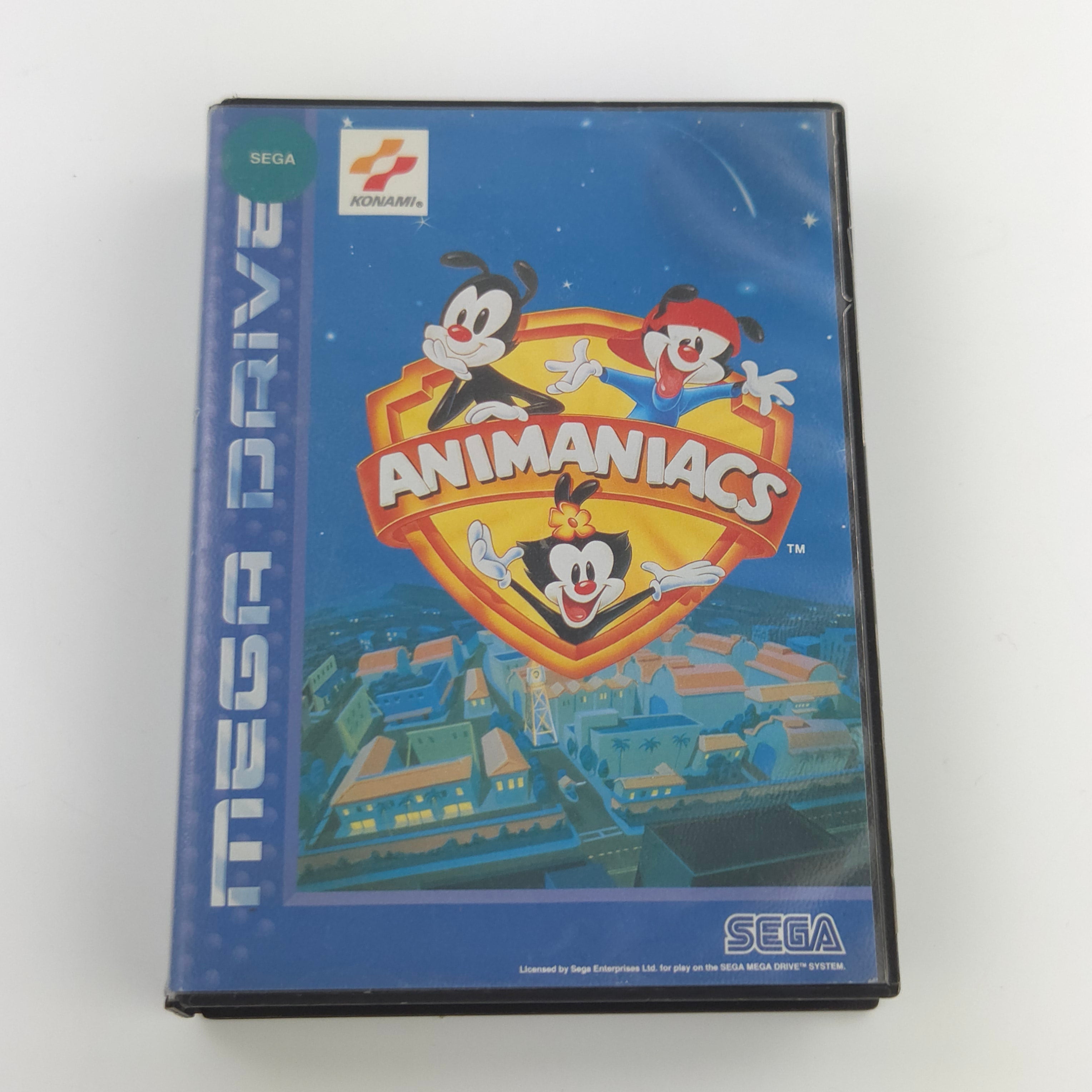 Sega Mega Drive Spiel – Animaniacs OVP PAL MD