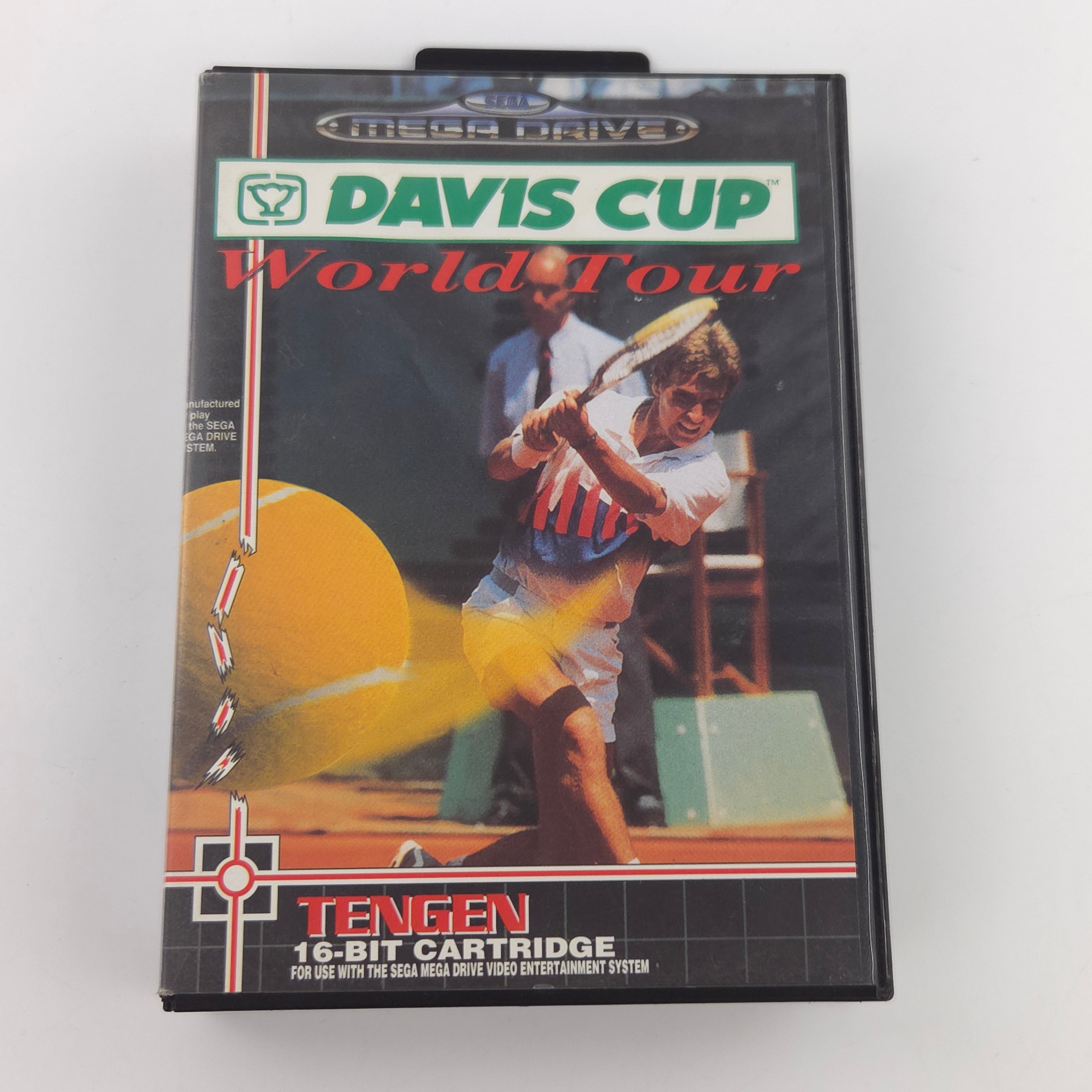 Sega Mega Drive Spiel Davis Cup Tennis MD OVP CIB PAL
