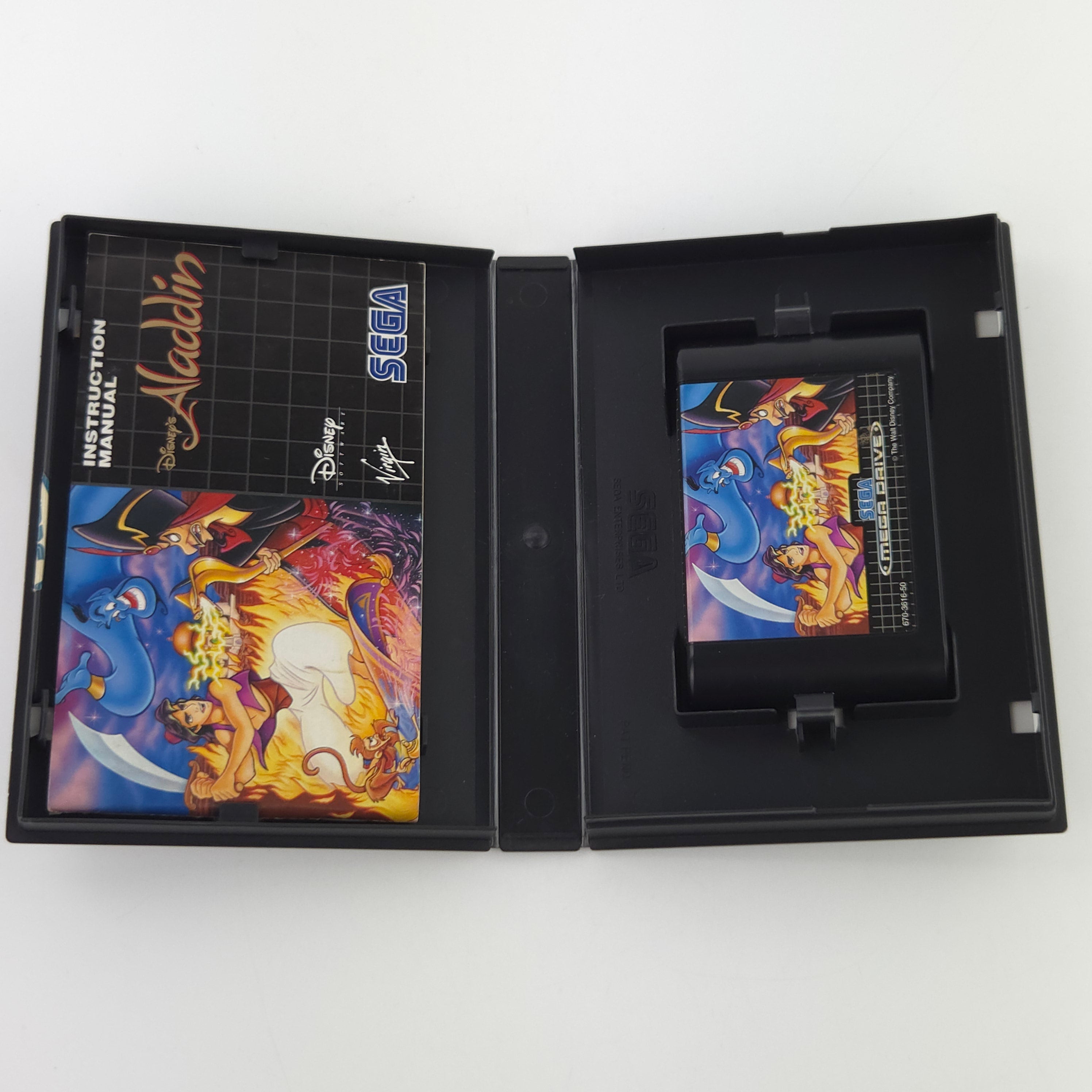 Sega Mega Drive Spiel Disney Aladdin MD OVP CIB PAL EUR