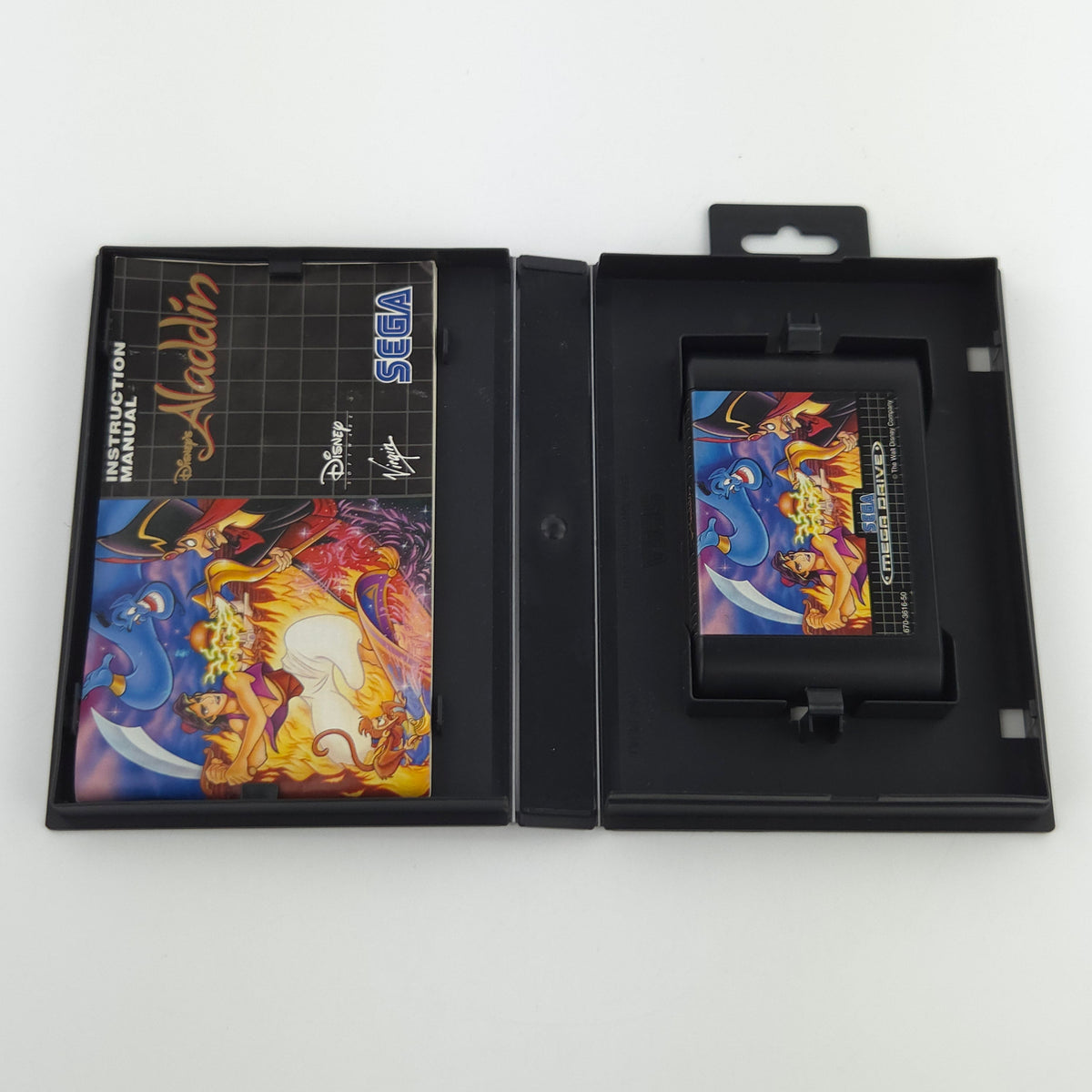 Sega Mega Drive Spiel Disneys Aladdin OVP PAL