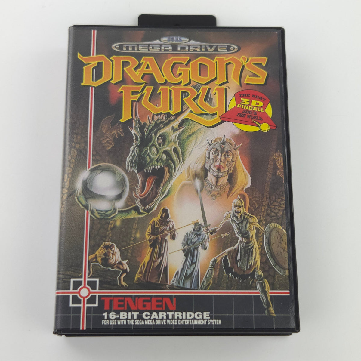 Sega Mega Drive Spiel Dragons Fury OVP PAL