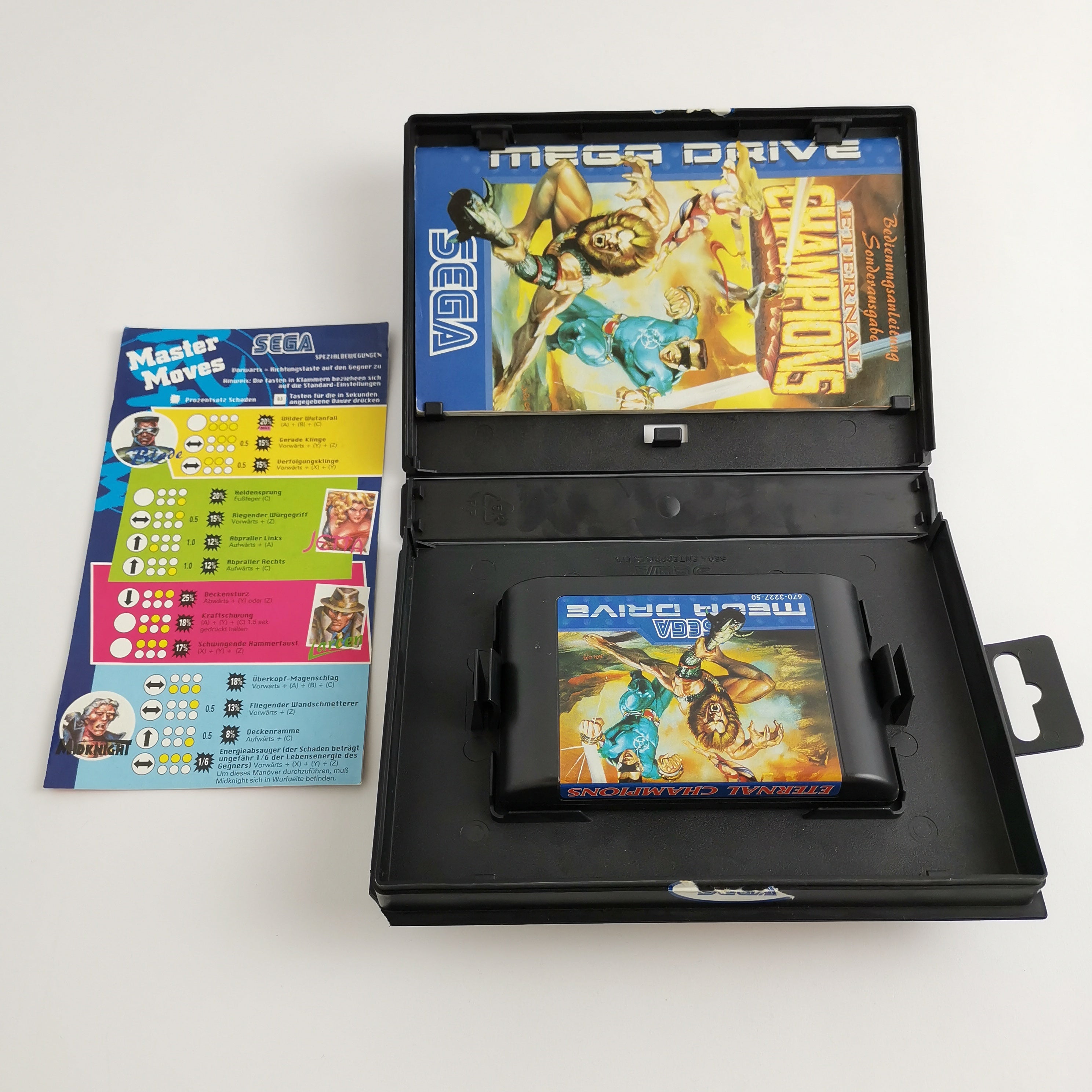 Sega Mega Drive Spiel – Eternal Champions OVP PAL MD