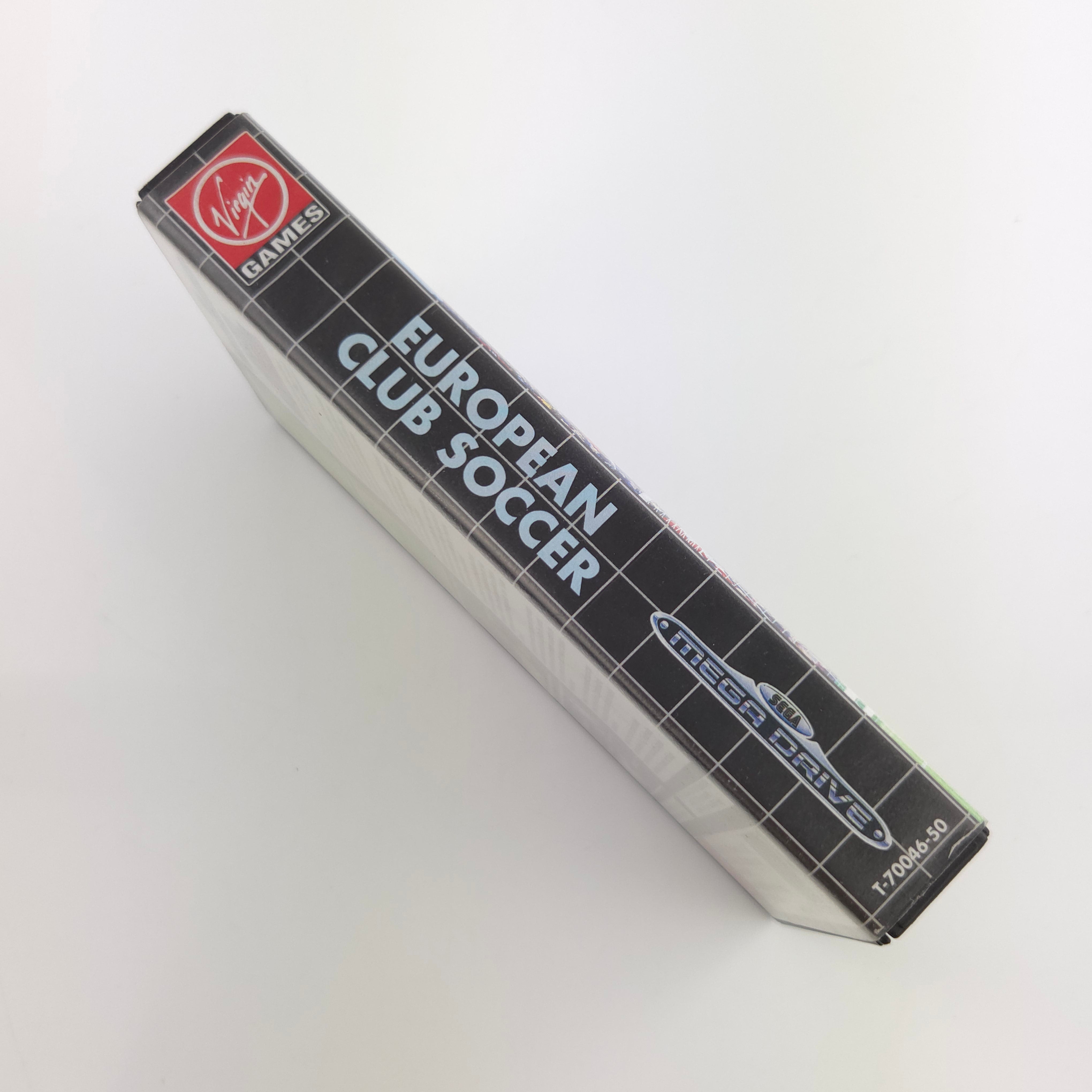 Sega Mega Drive Spiel – European Clubsoccer OVP MD